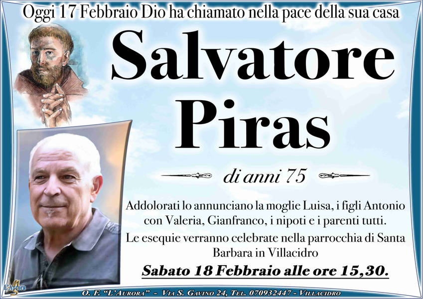 Funerali E Annunci Funebri A Villacidro Salvatore Piras Funer