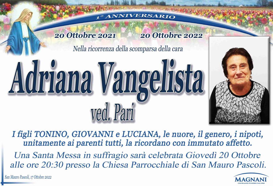 Funerali E Annunci Funebri A San Mauro Pascoli Adriana Vangelista