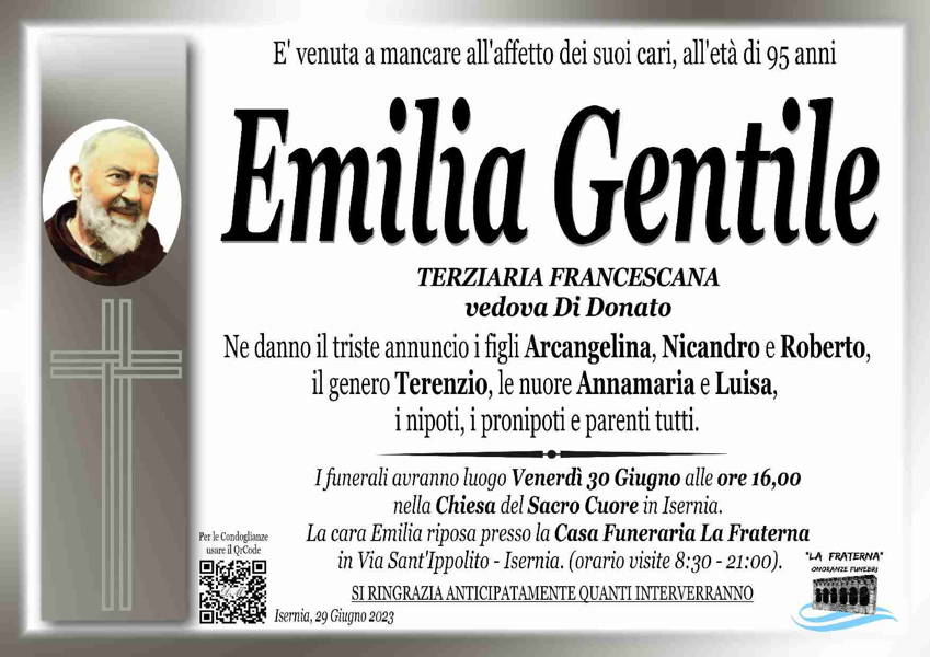 Funerali E Annunci Funebri A Isernia Emilia Gentile Funer