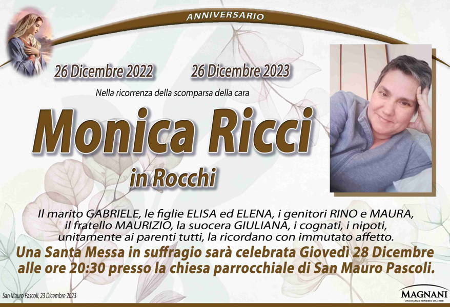 Funerali E Annunci Funebri A San Mauro Pascoli Monica Ricci Funer24