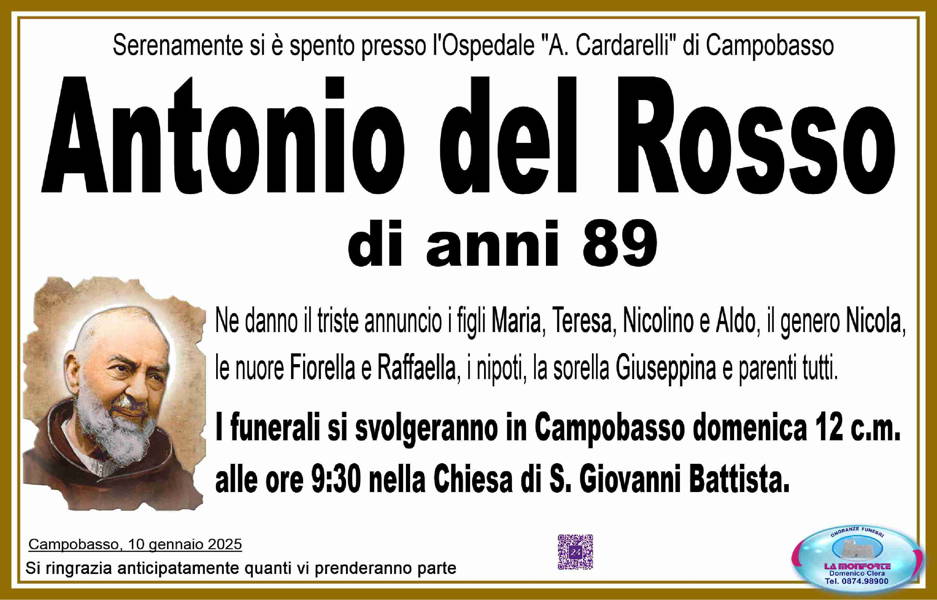 Funerali E Annunci Funebri A Campobasso Antonio Del Rosso Funer