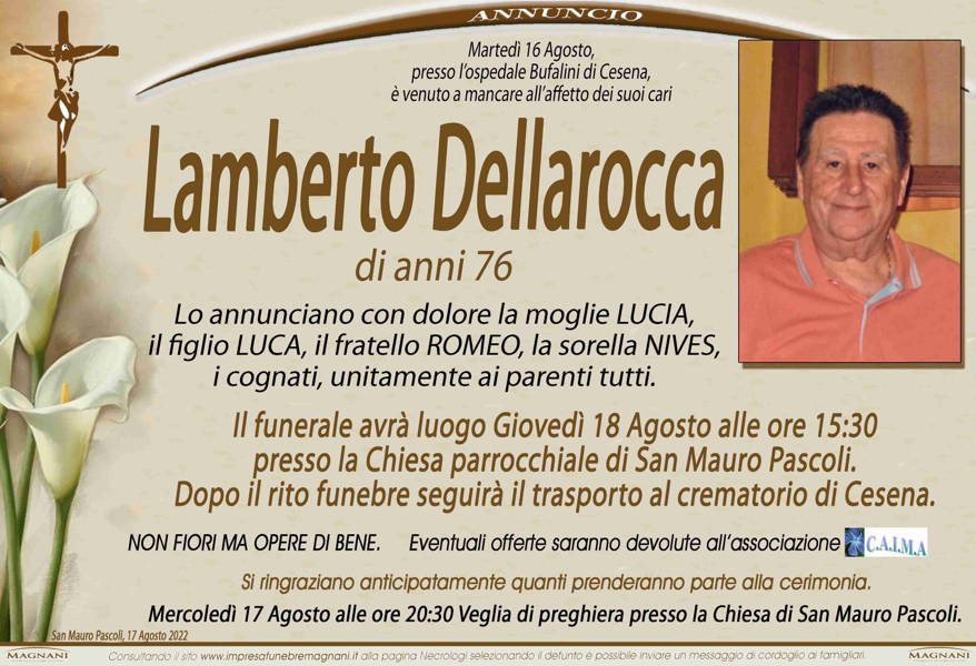 Funerali E Annunci Funebri A San Mauro Pascoli Lamberto Dellarocca