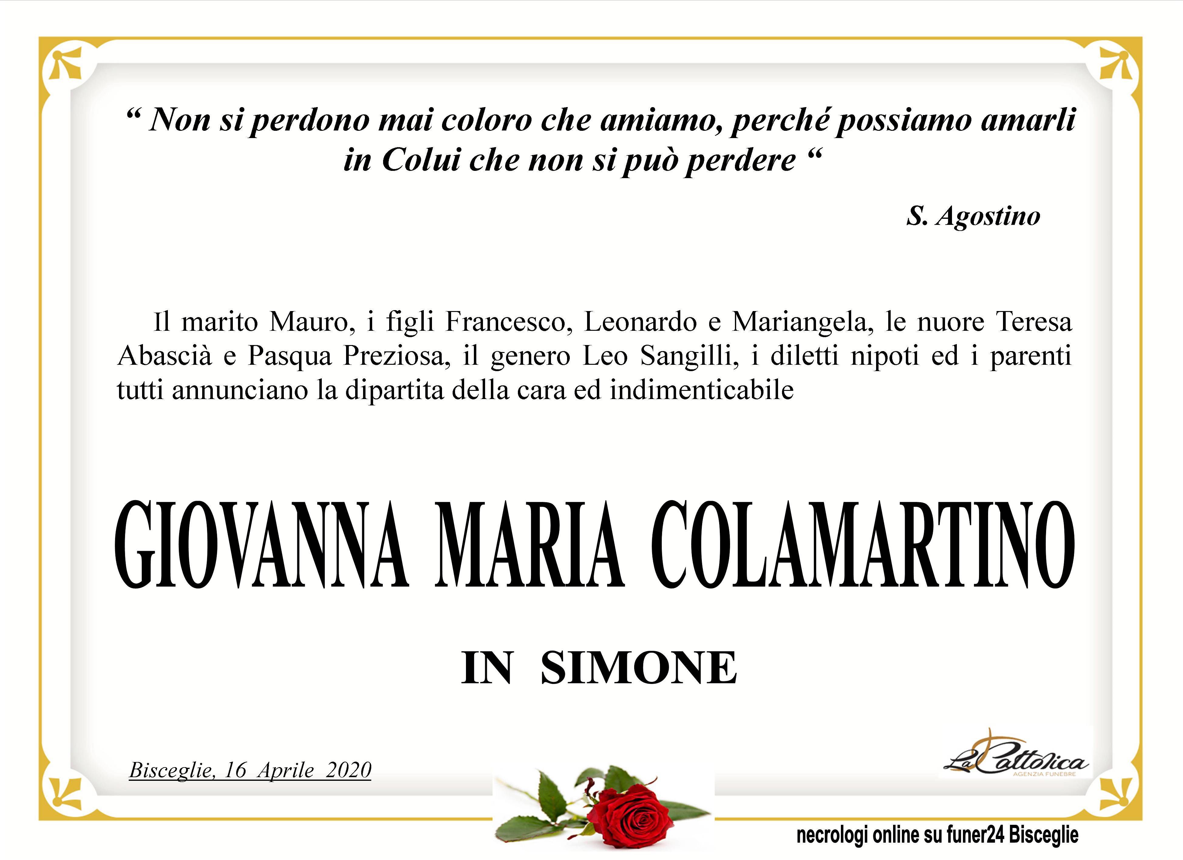 Giovanna Maria Colamartino