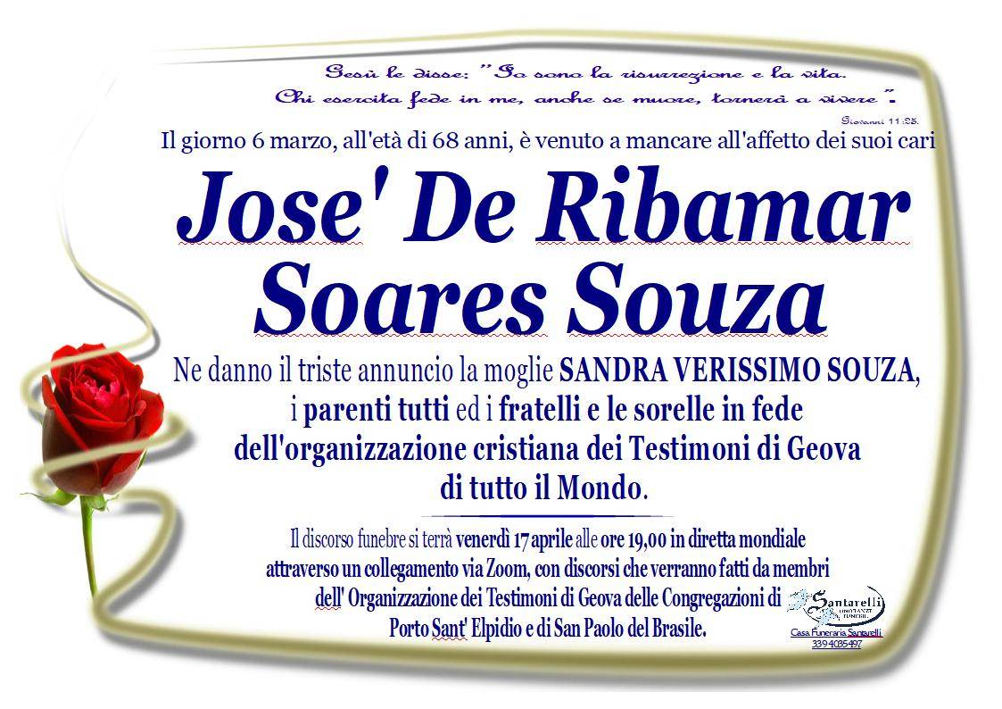 Josè De Ribamar Soares Souza