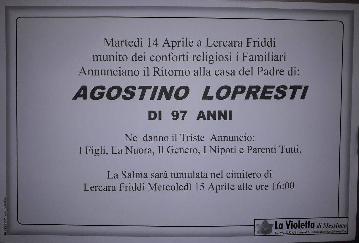 Agostino Lopresti