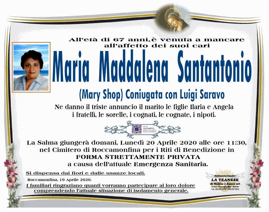 Maria Maddalena Santantonio