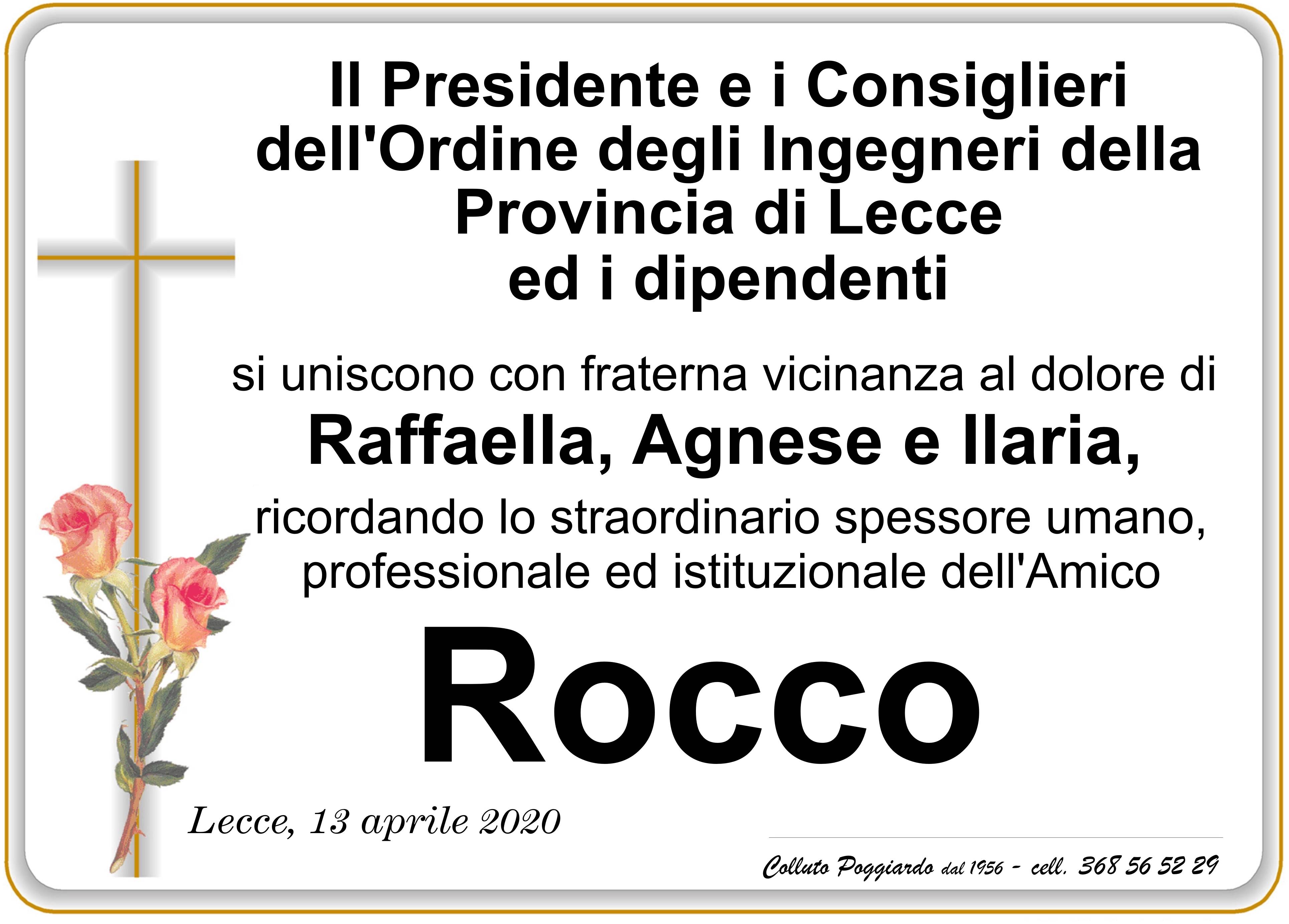 Presidente, Consiglieri e Dipendenti dell'Ordine degli Ingegneri di Lecce