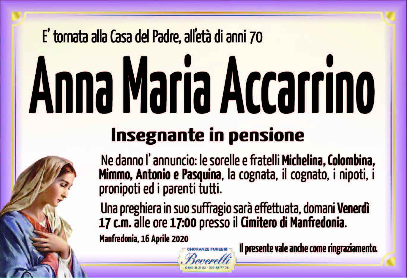 Anna Maria Accarrino