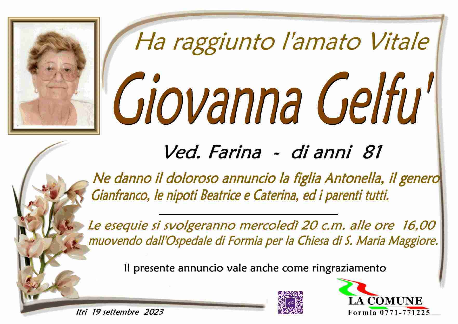 Giovanna Gelfù