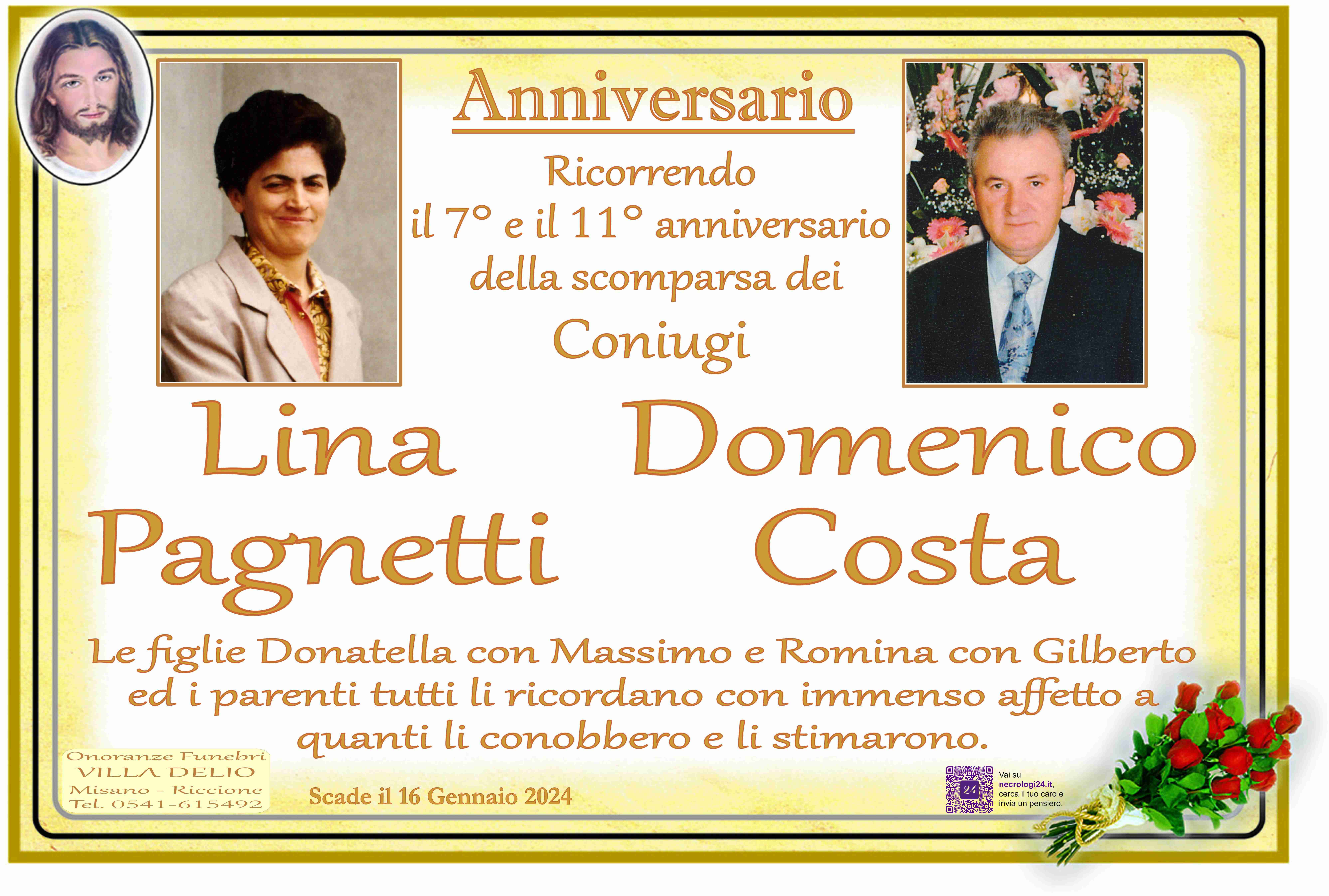 Domenico Costa e Pagnetti Lina