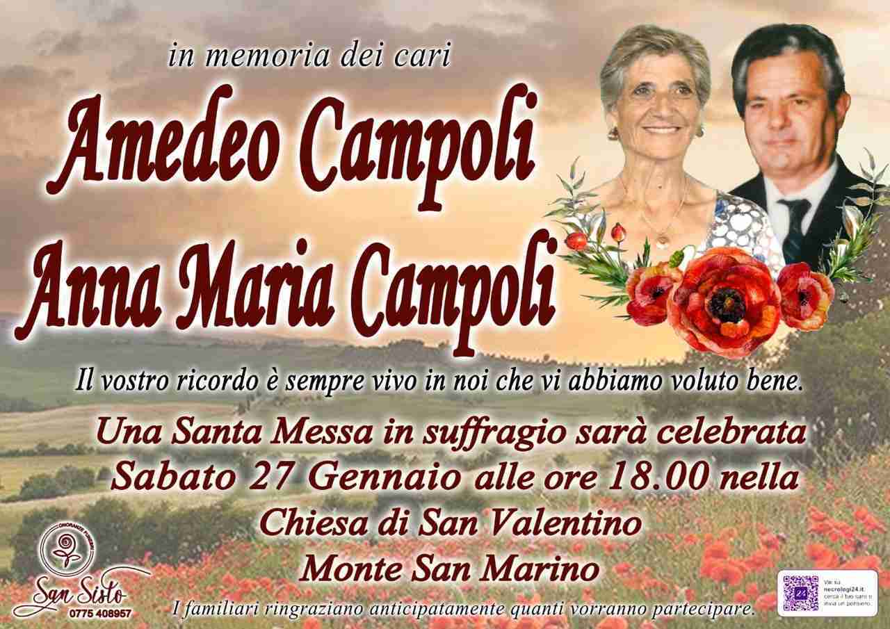 Amedeo Campoli e Anna Maria Campoli