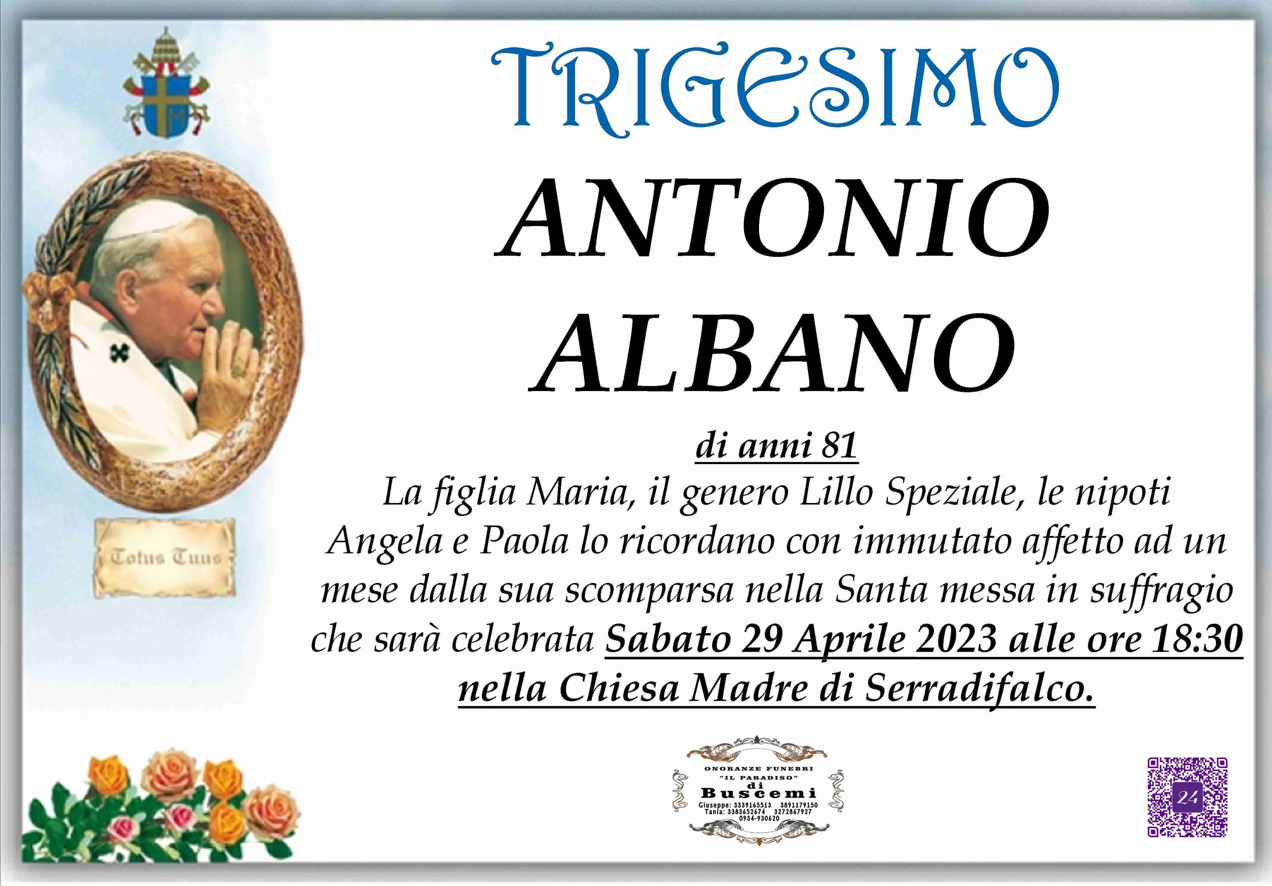 Antonio Albano