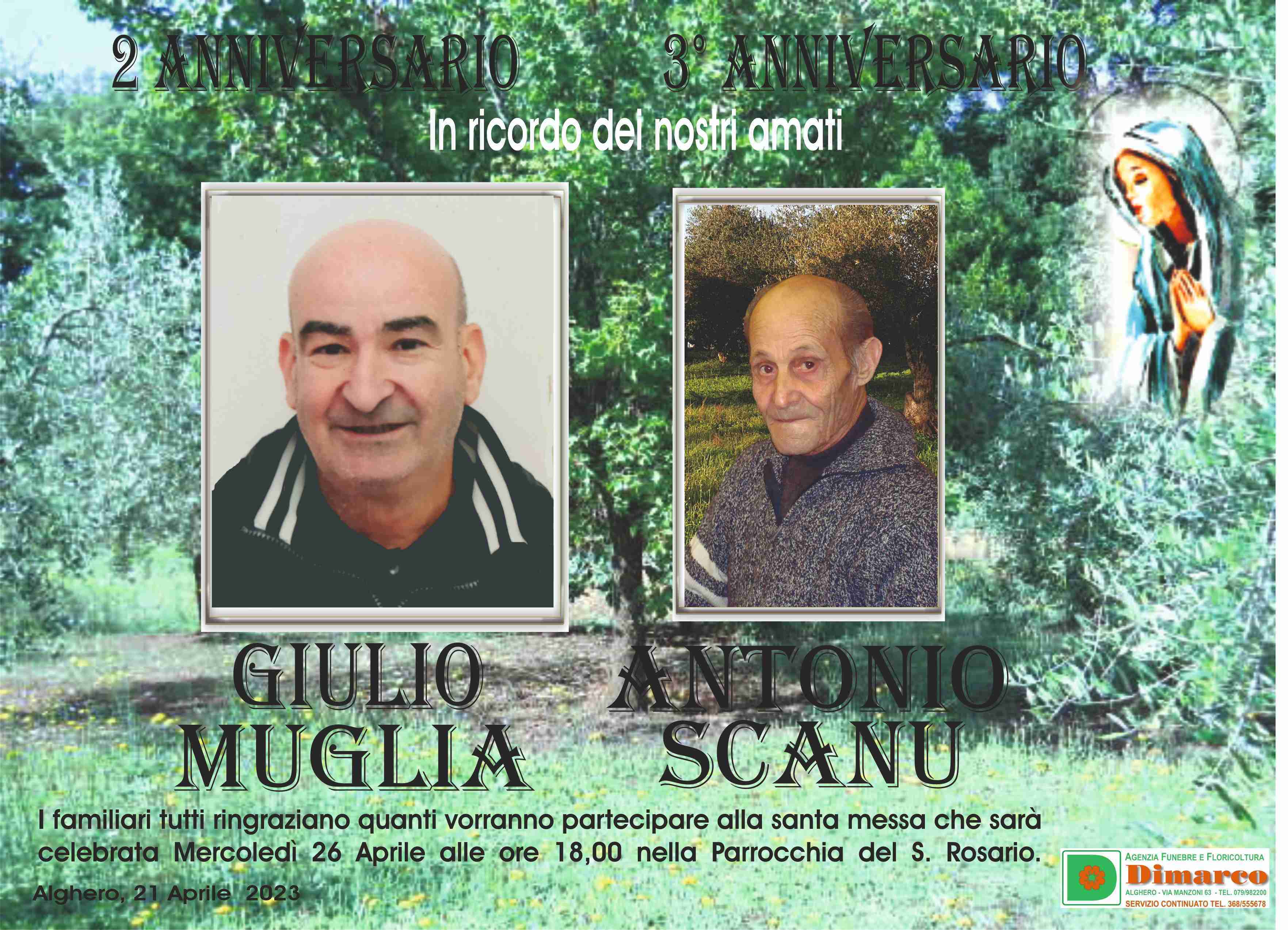 Giulio Muglia- Antonio Scanu