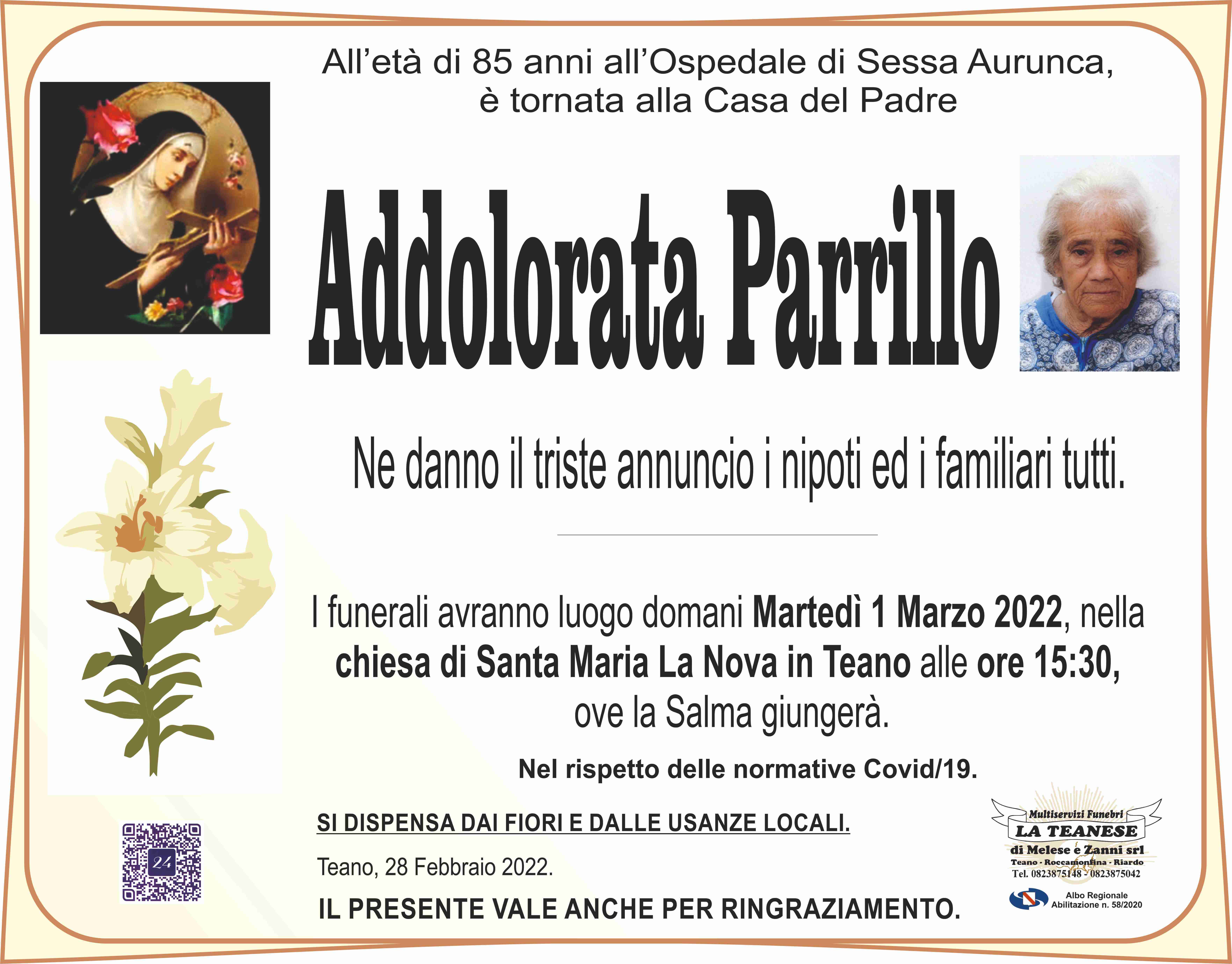 Addolorta Parrillo