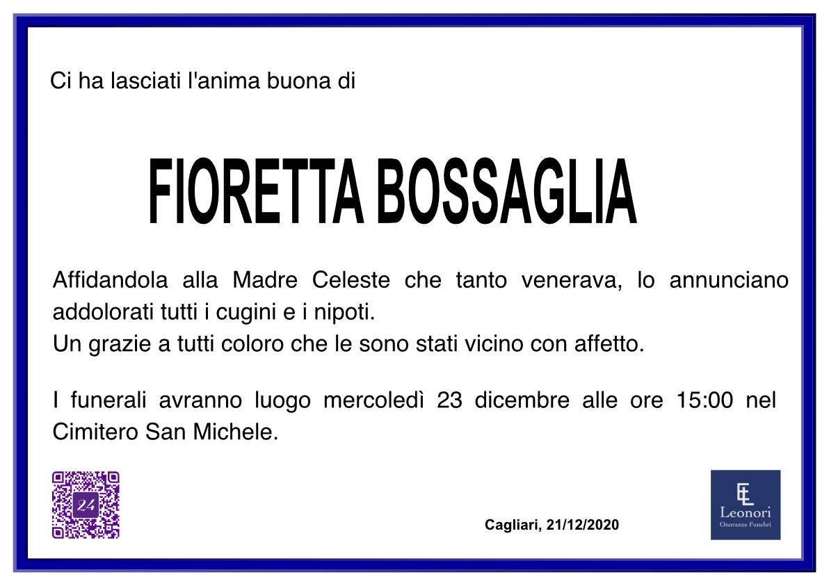 Fioretta Bossaglia