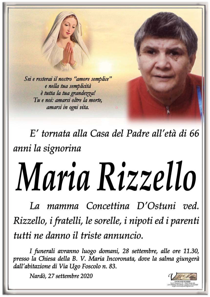 Dolores Maria Rizzello