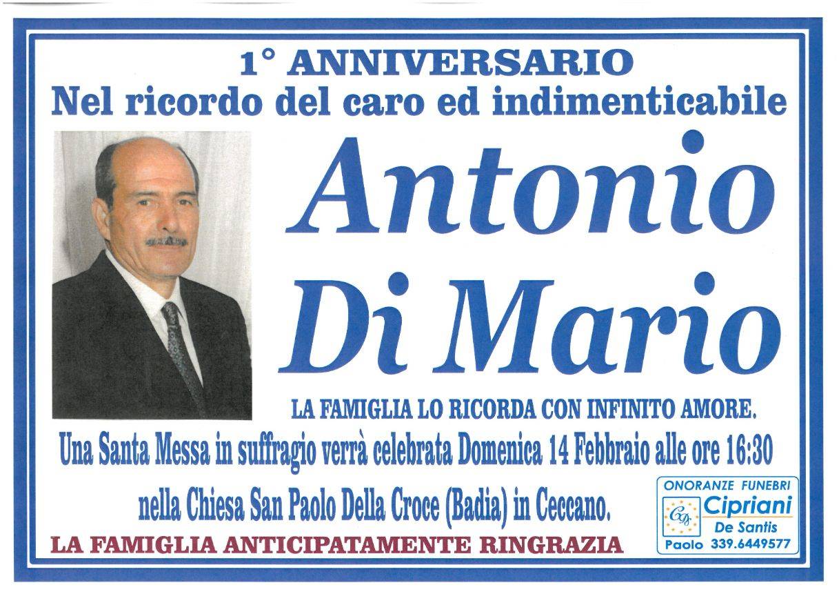 Antonio Di Mario