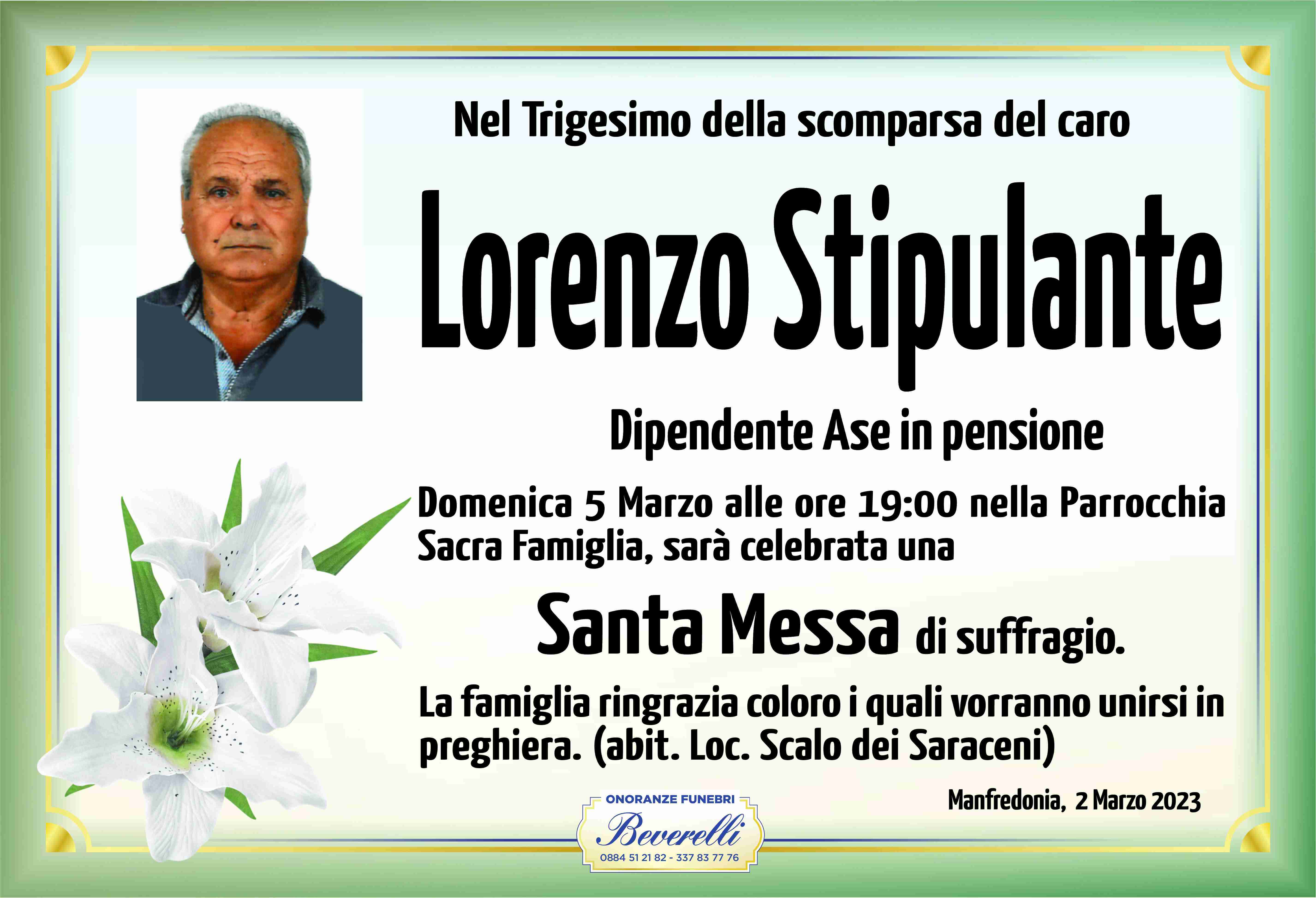Lorenzo Stipulante