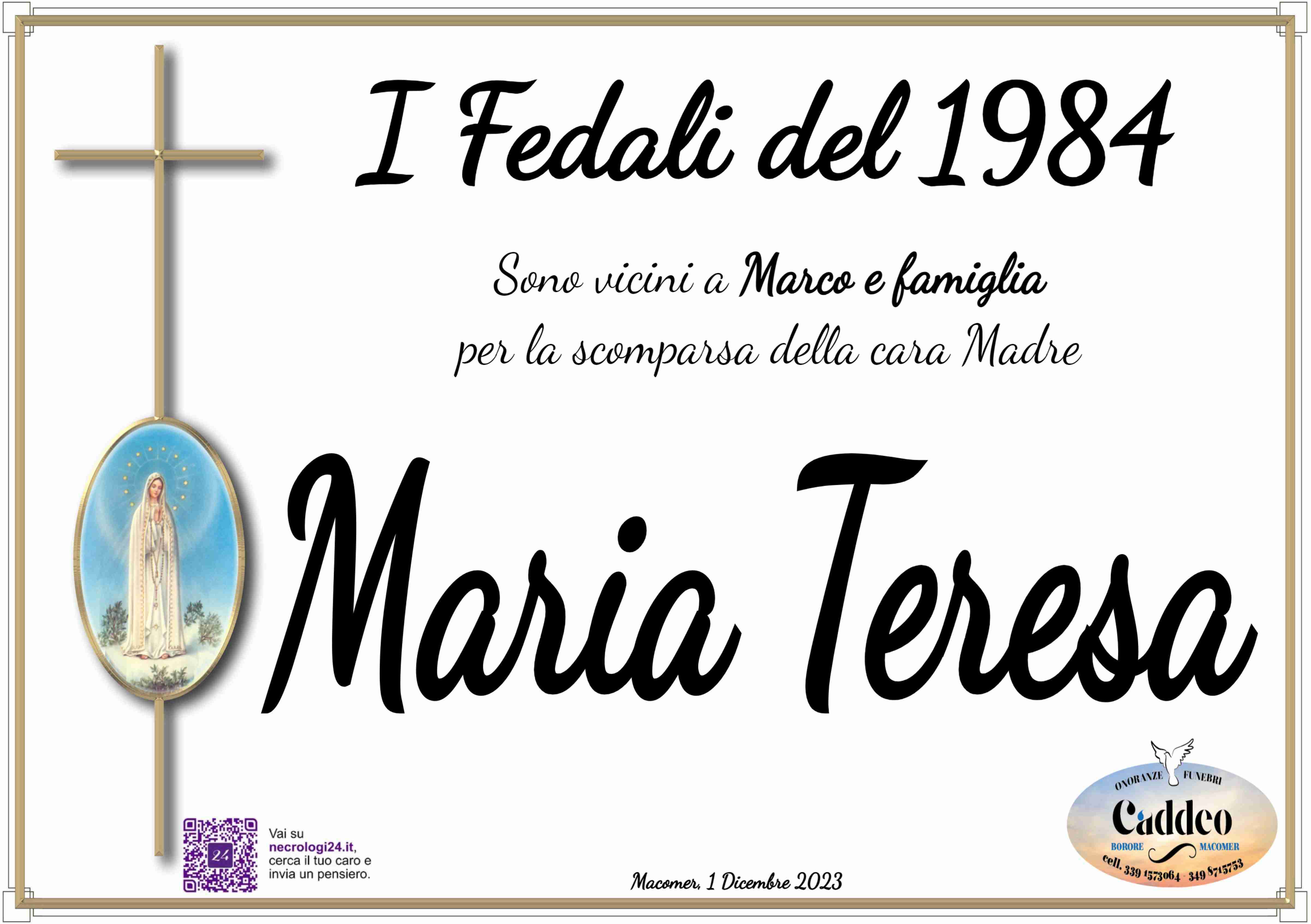 Maria Teresa Musu