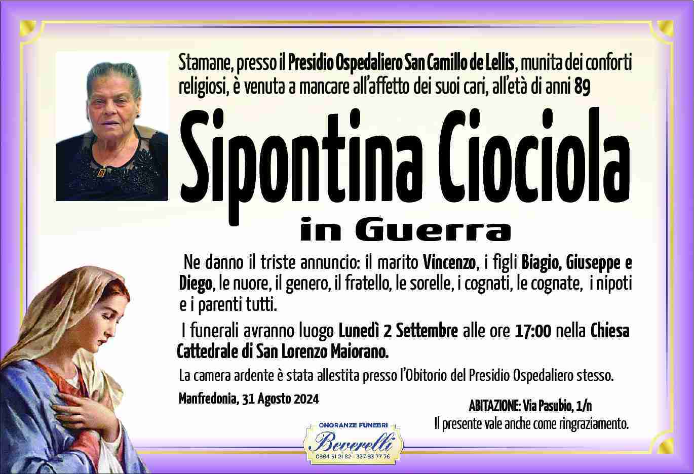 Sipontina Ciociola