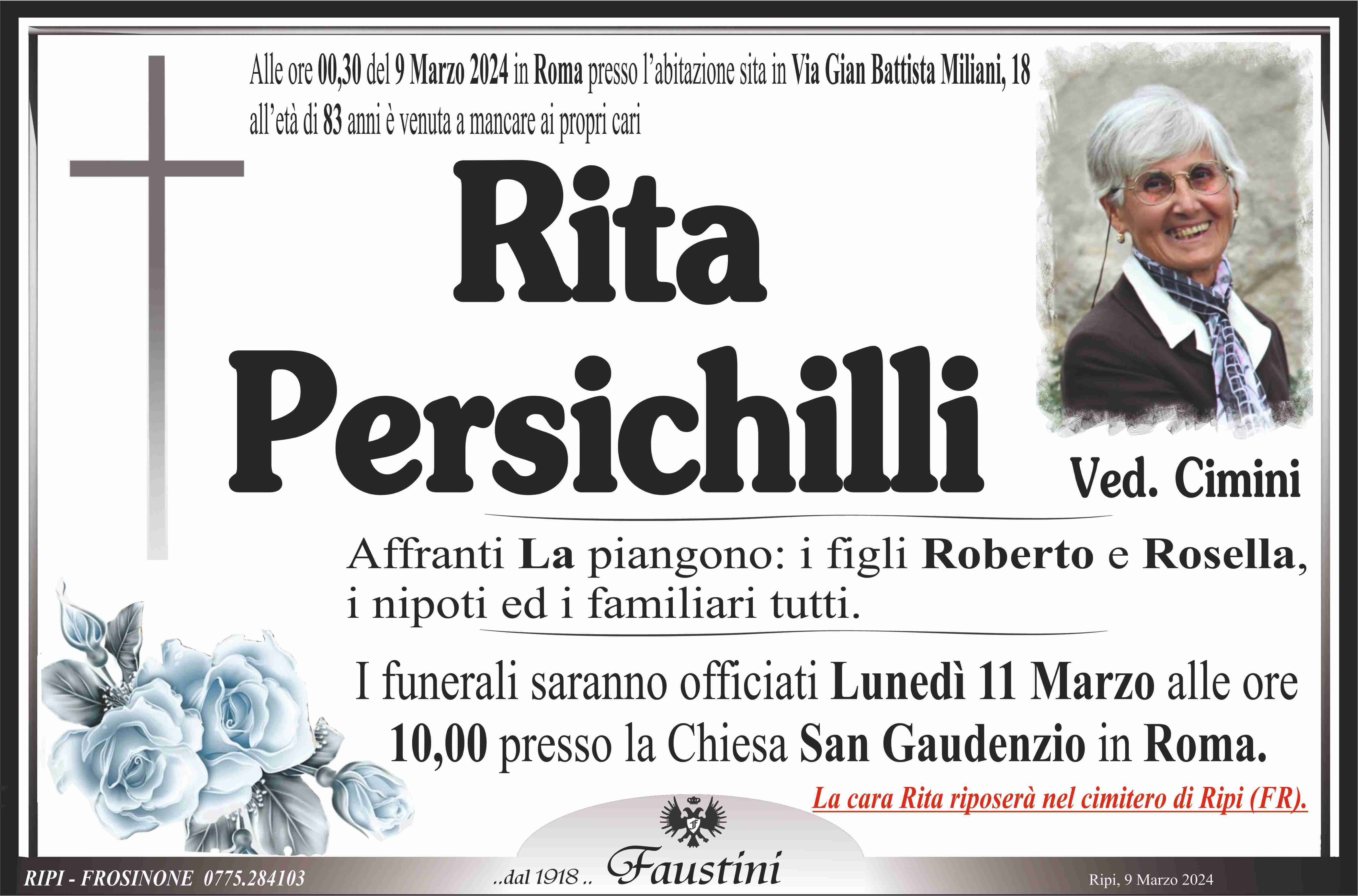 Rita Persichilli