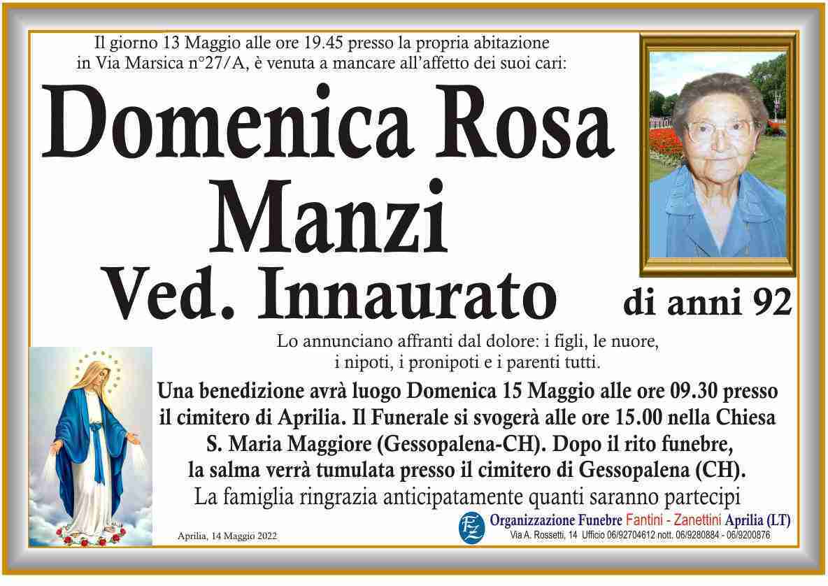 Domenica Rosa Manzi