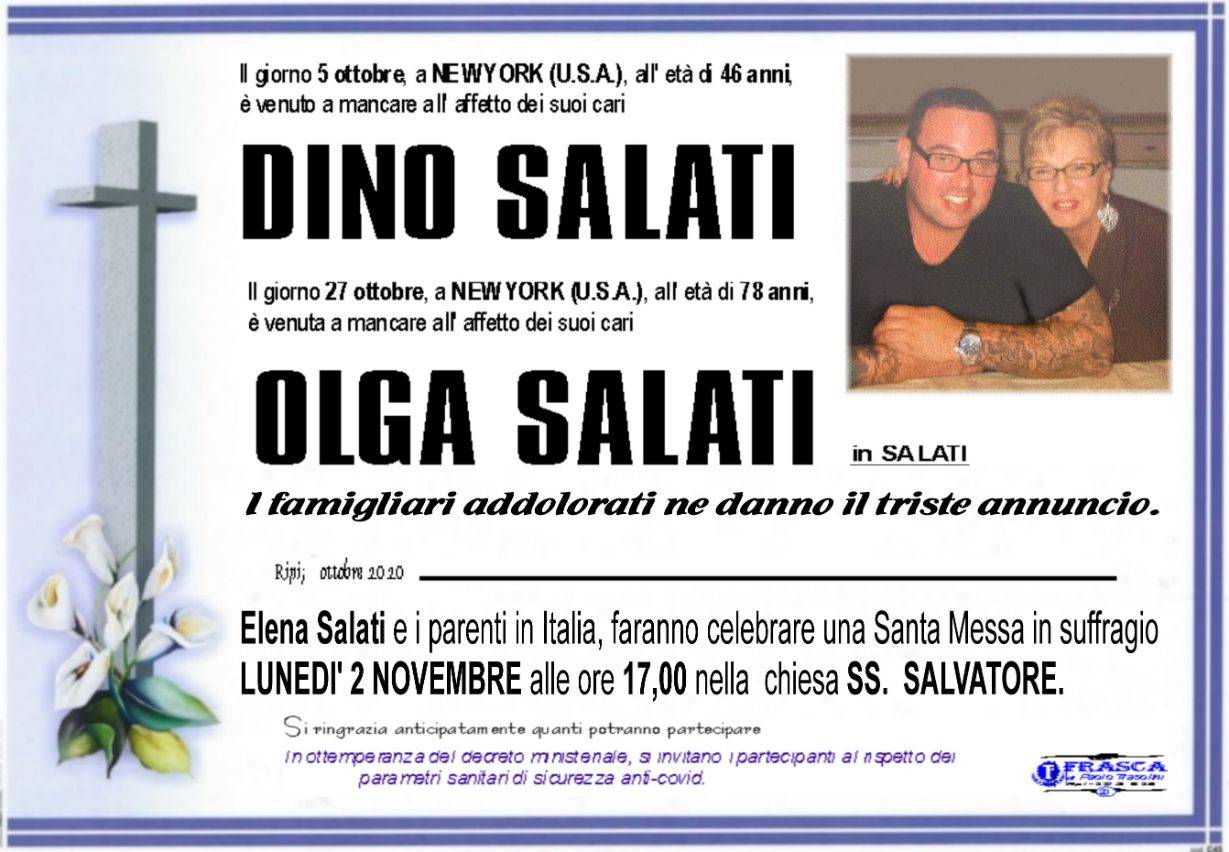 Dino Salati e Olga Salati