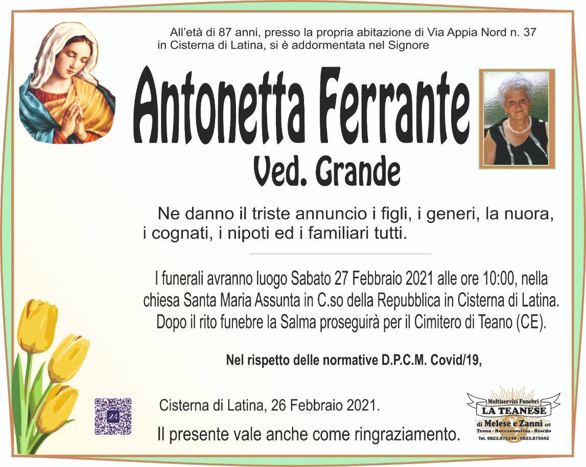 Antonetta Ferrante
