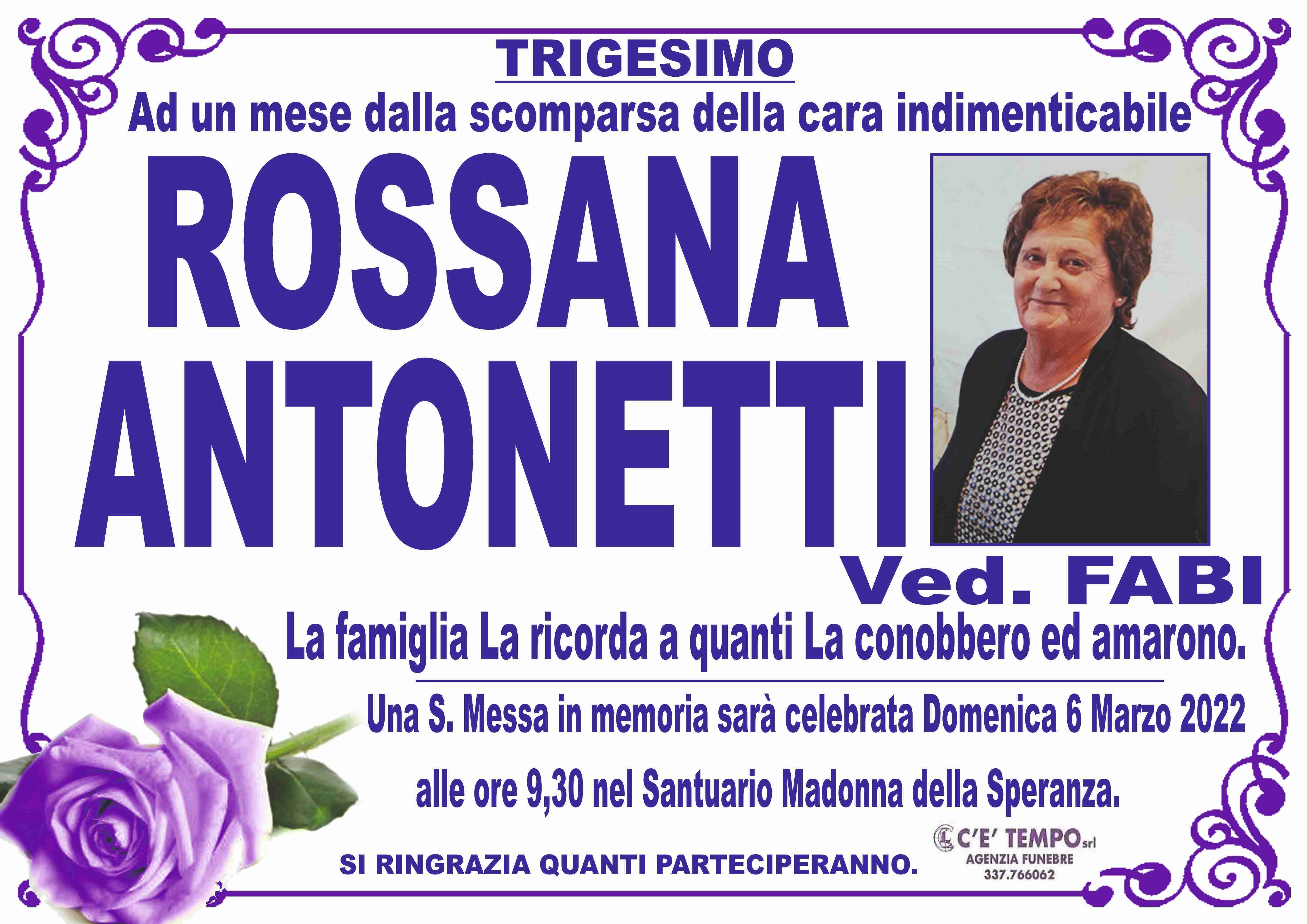 Rossana Antonetti