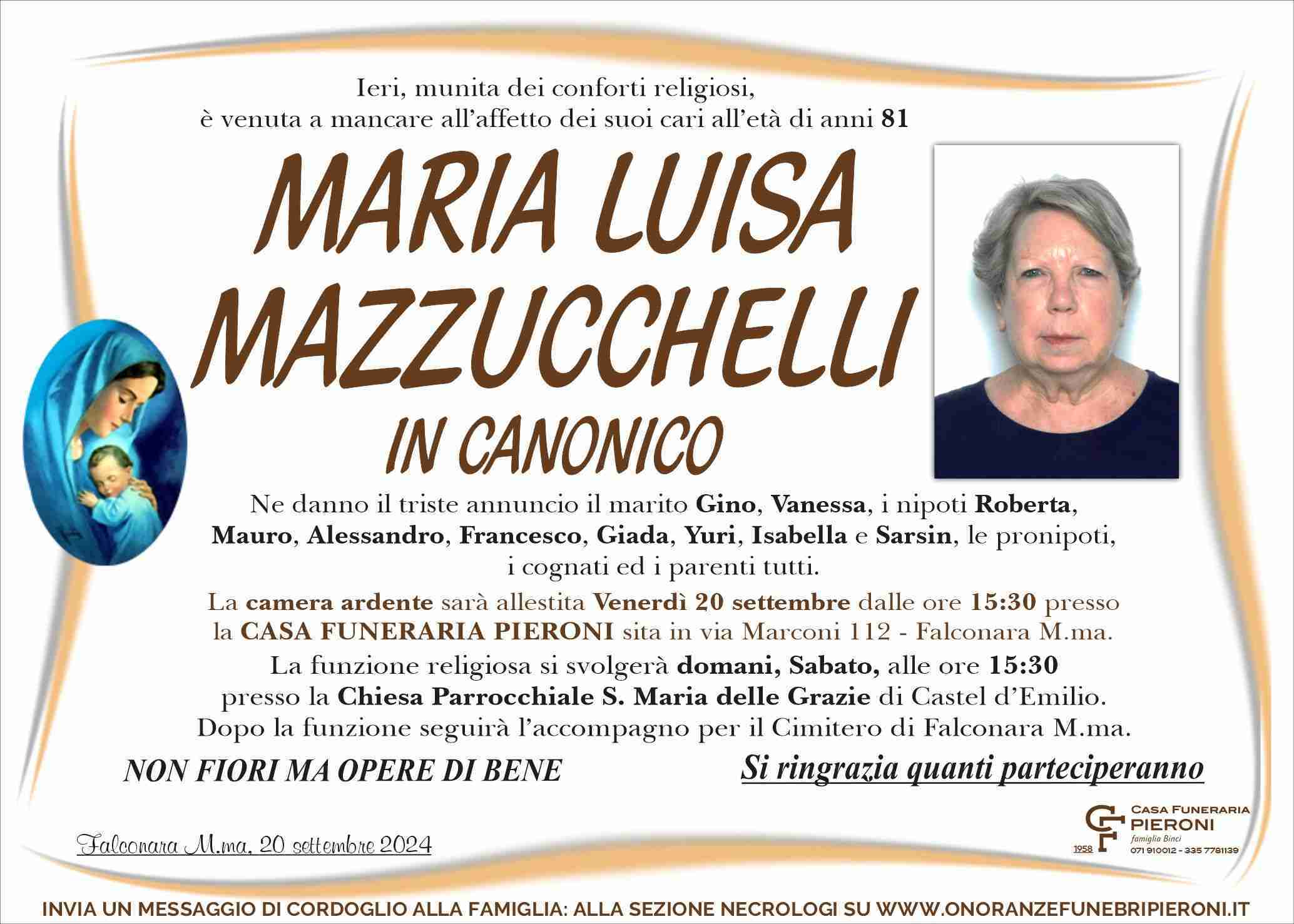 Maria Luisa Mazzucchelli