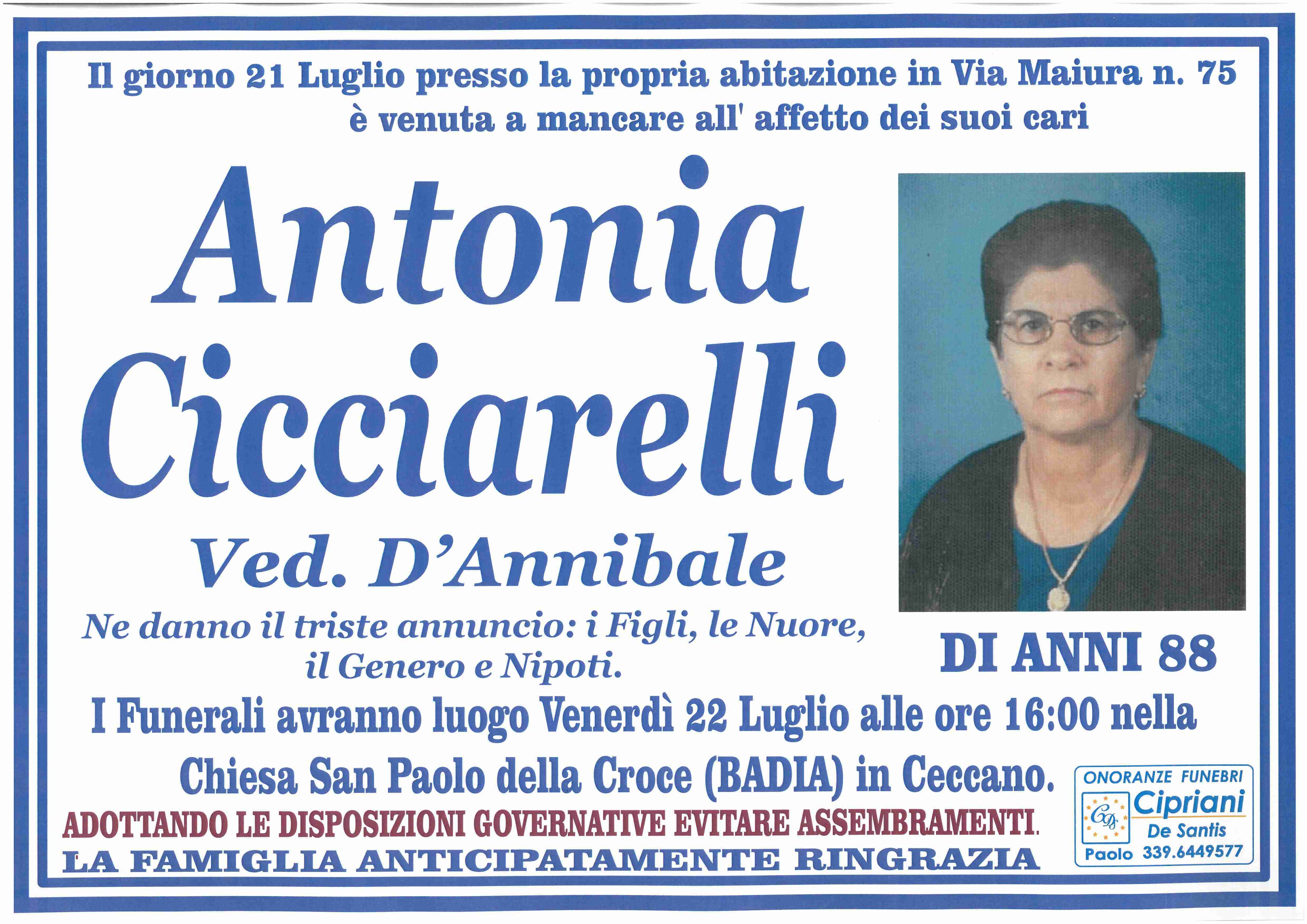 Antonia Cicciarelli
