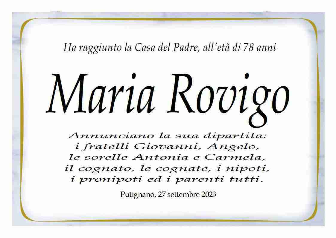 Maria Rovigo