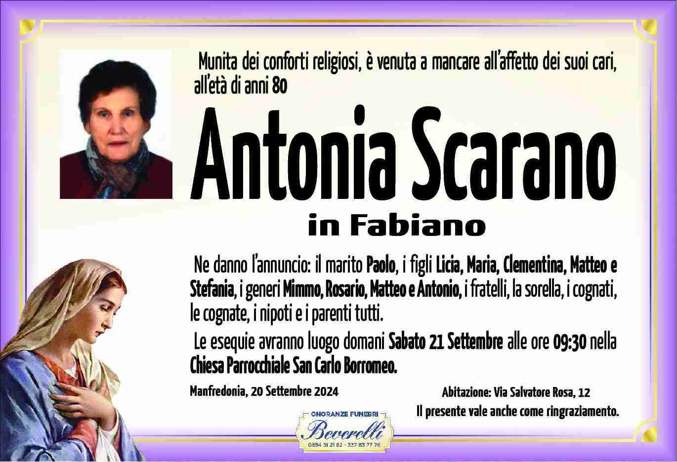 Antonia Scarano