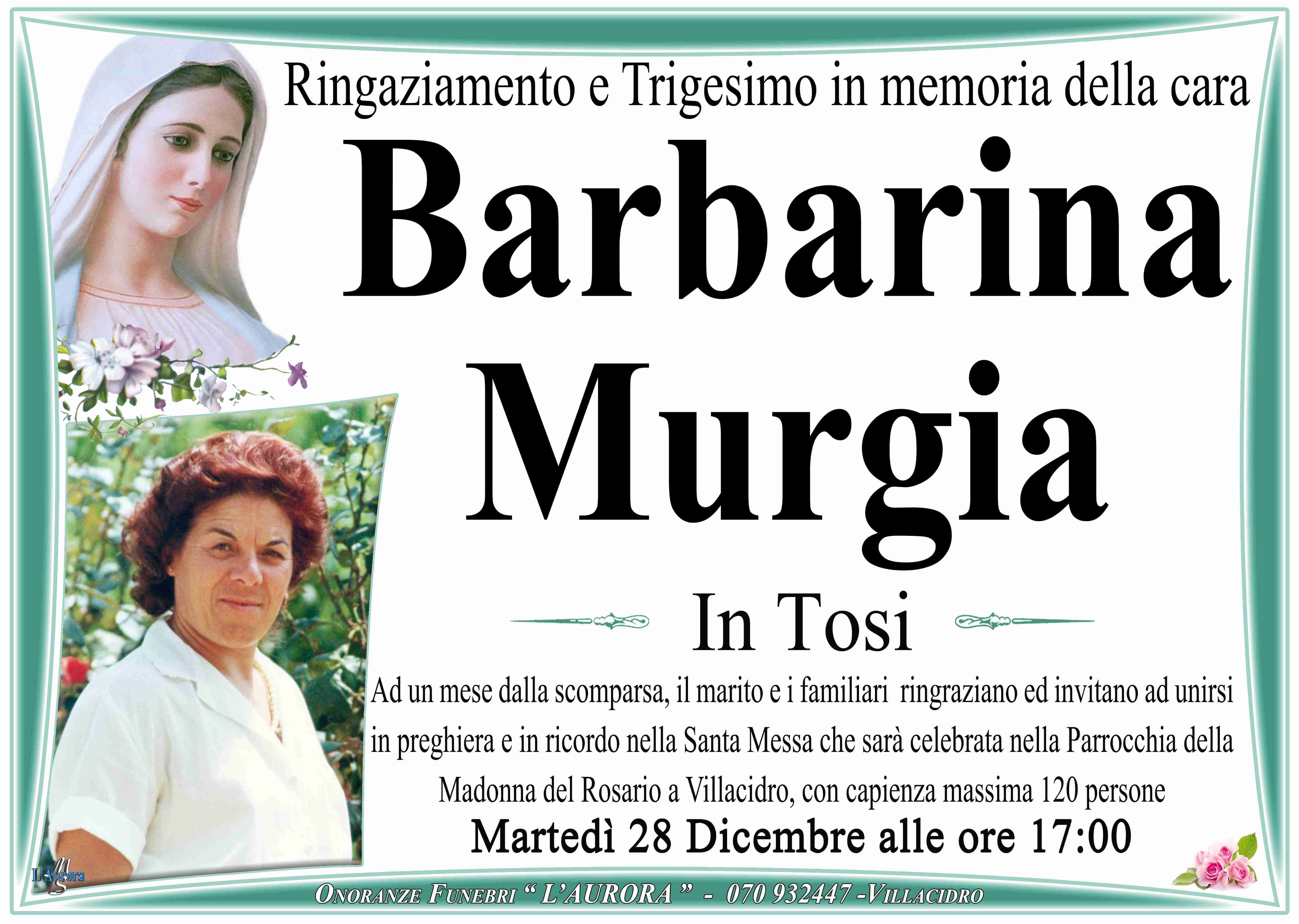 Barbarina Murgia