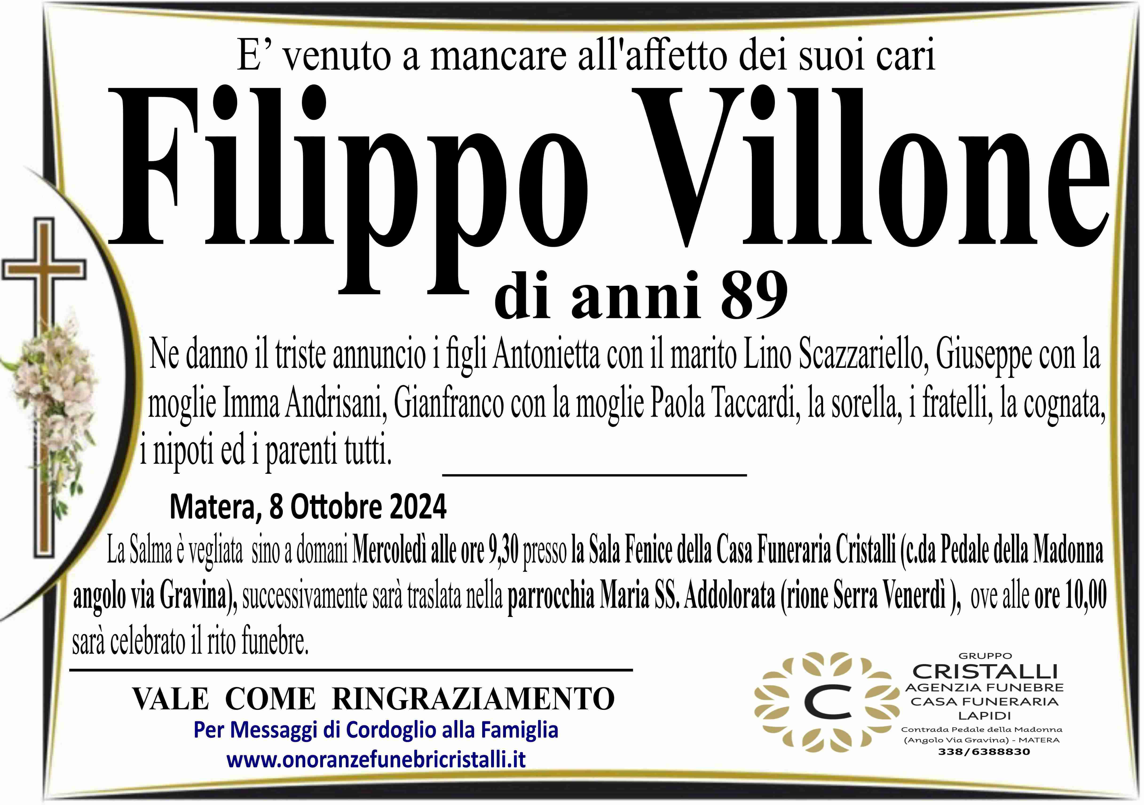 Filippo Villone