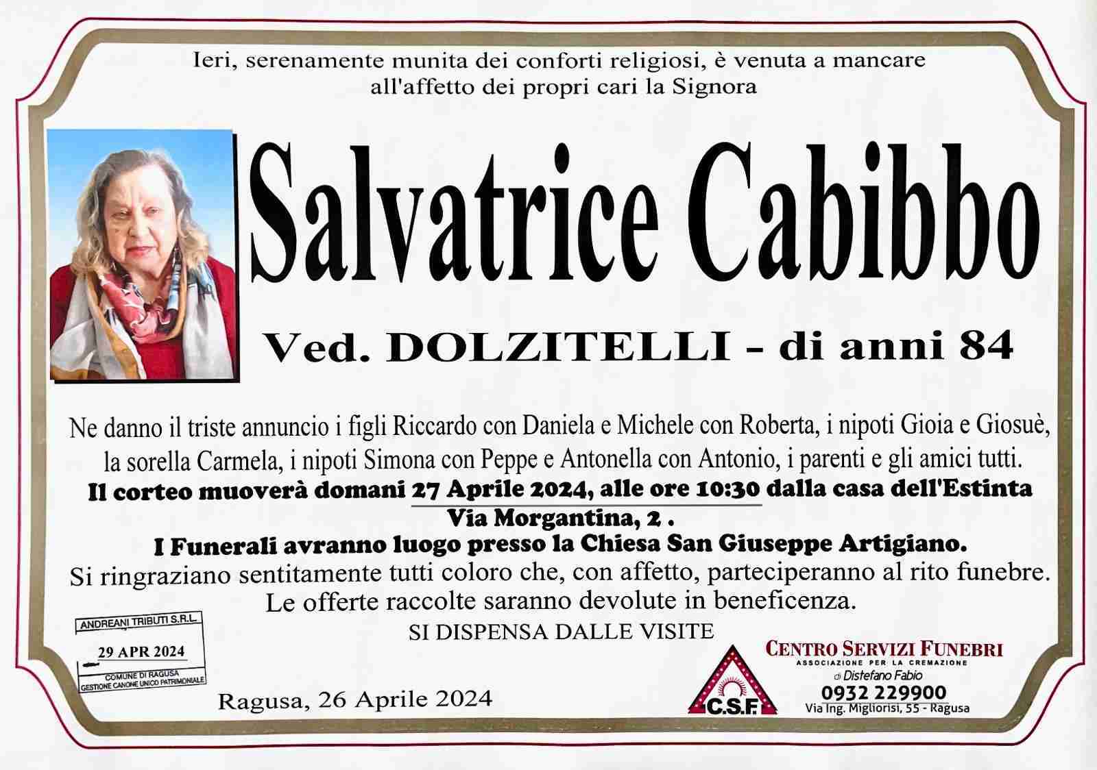 Salvatrice Cabibbo