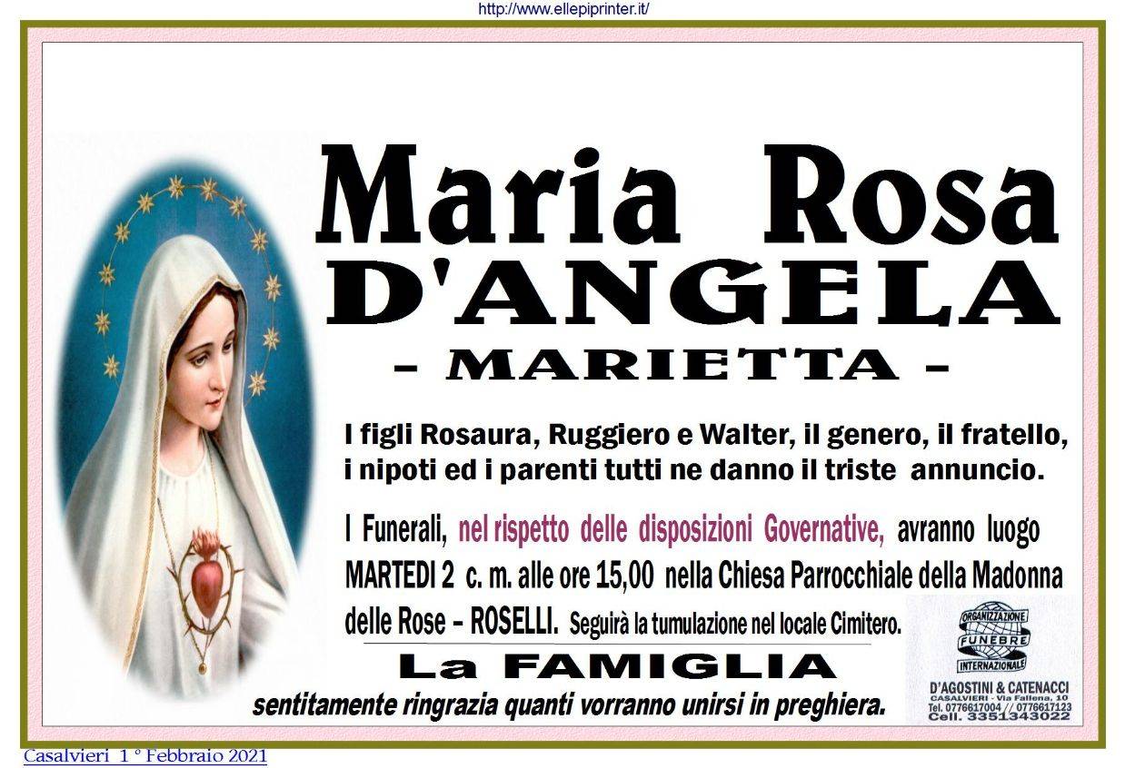 Maria Rosa D'Angela
