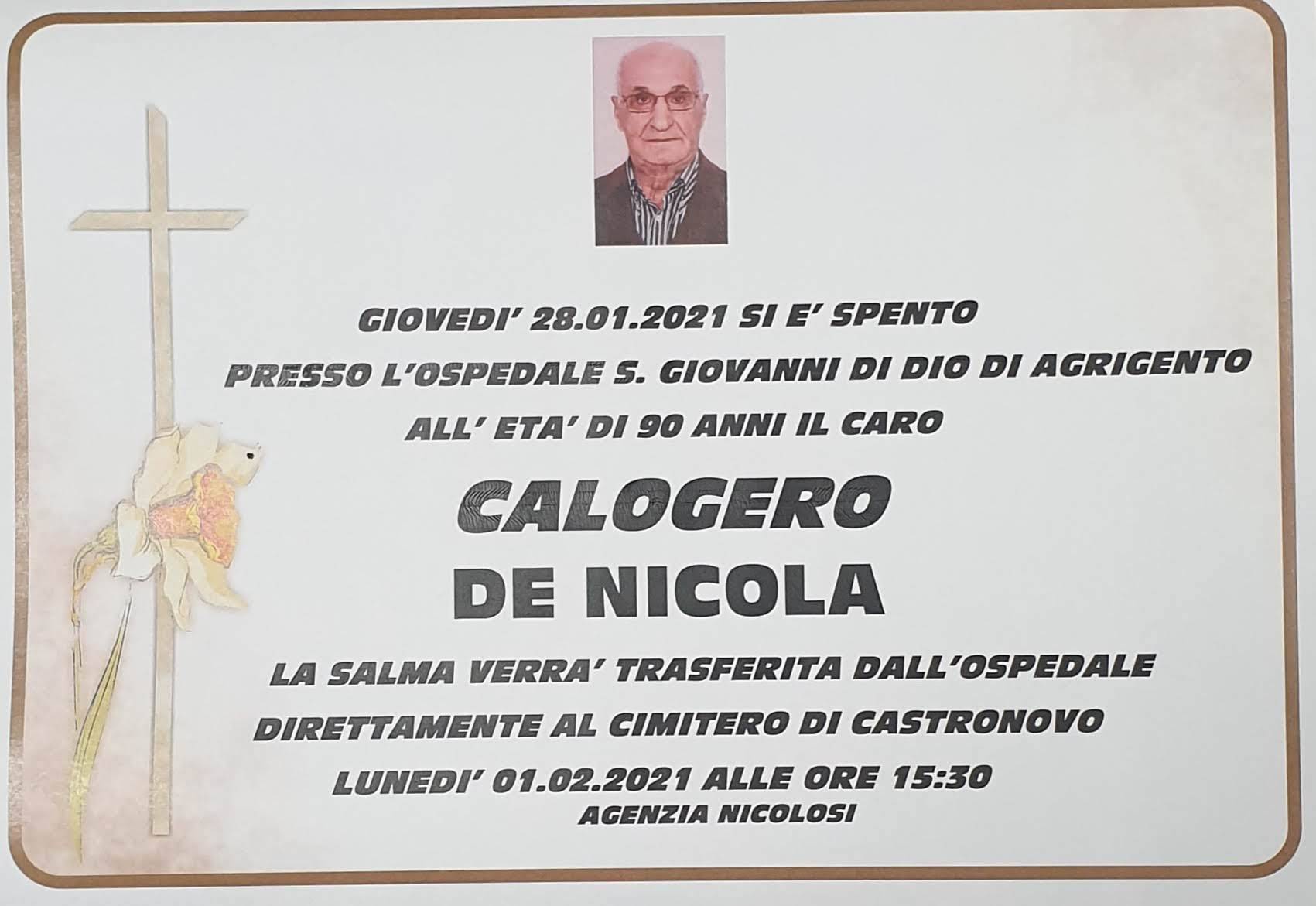 Calogero De Nicola