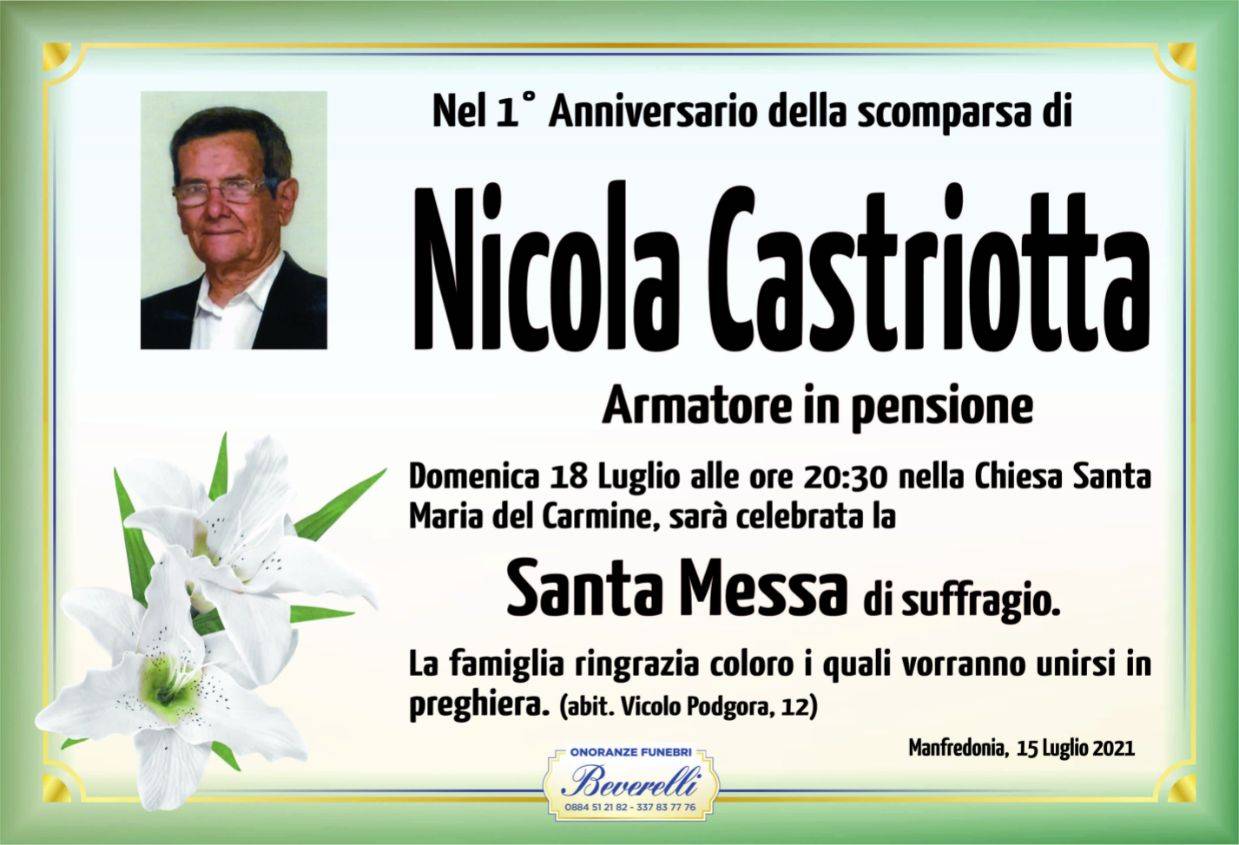 Nicola Castriotta