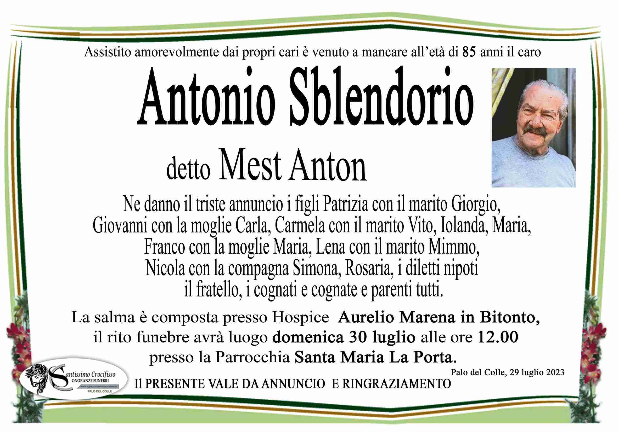 Antonio Sblendorio