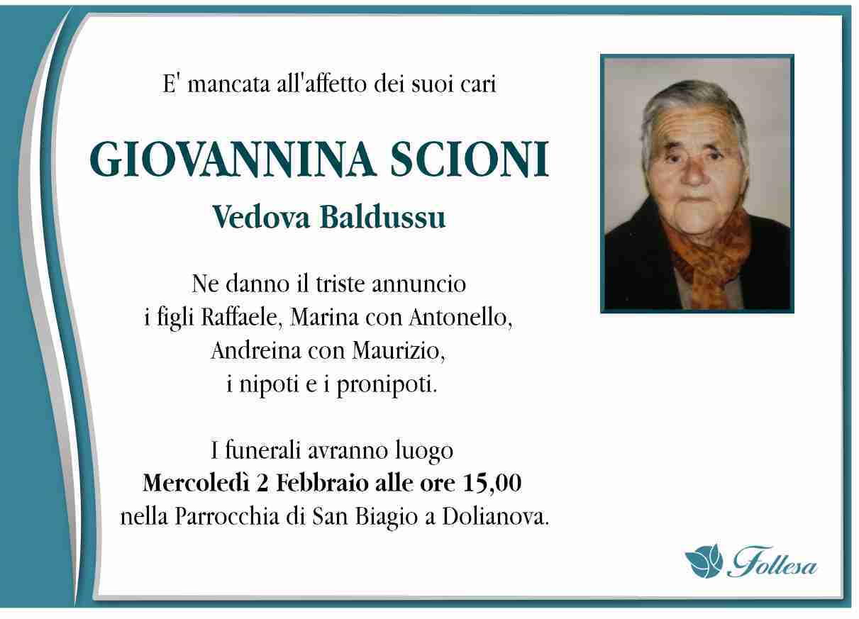 Giovannina Scioni