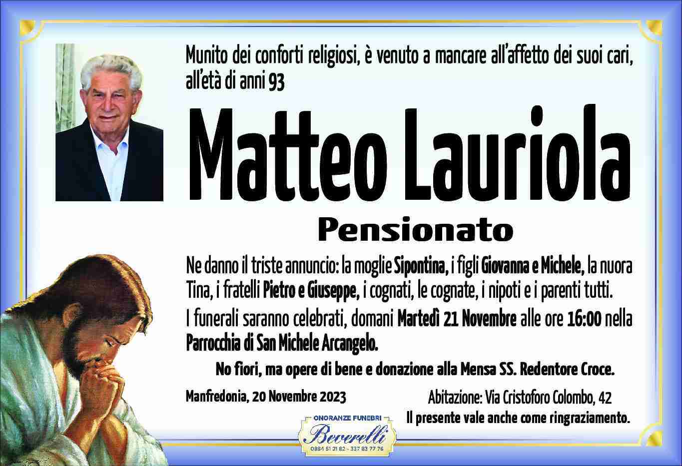 Matteo Lauriola