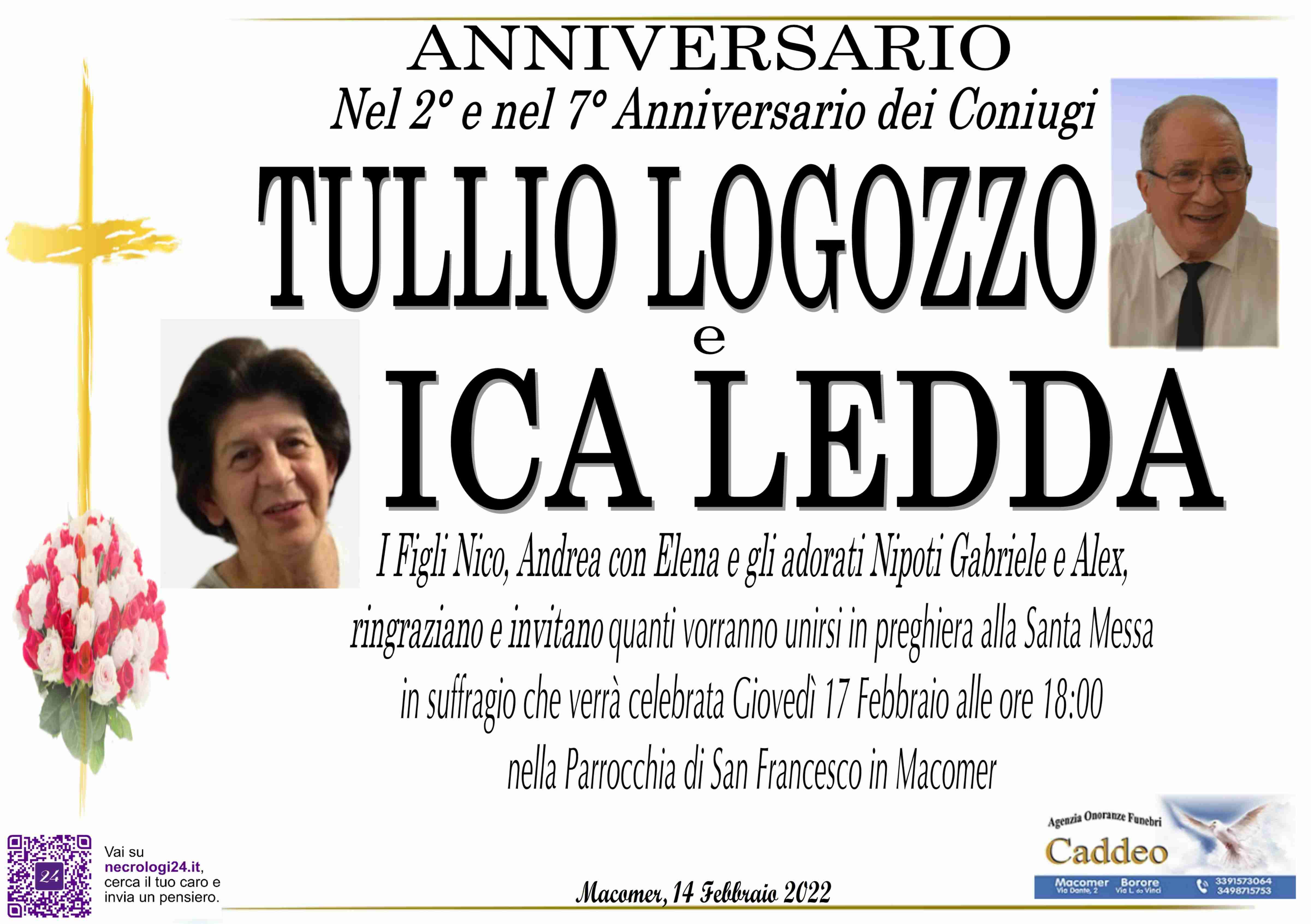 Tullio Italo Logozzo e Ica Ledda