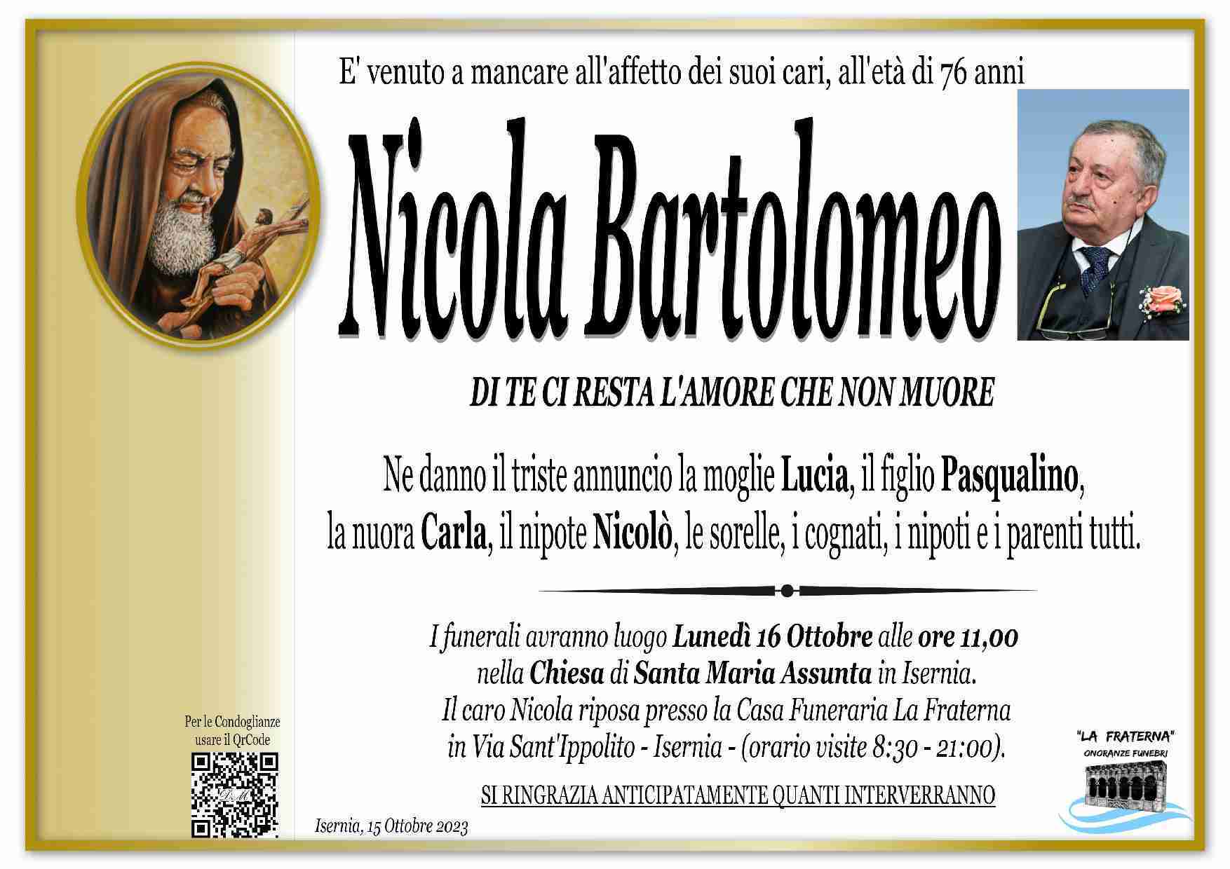Nicola Bartolomeo