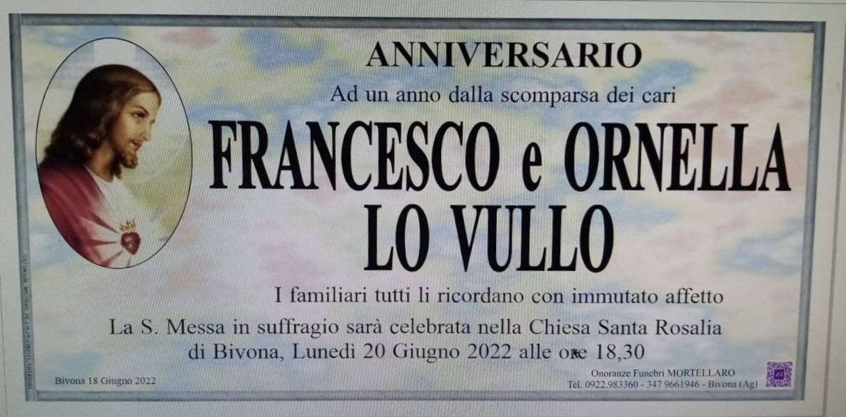 Francesco Lo Vullo e Ornella Lo Vullo