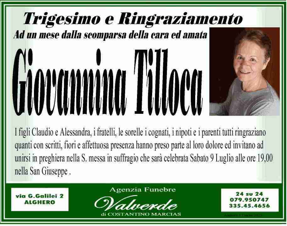 Giovannina Tilloca