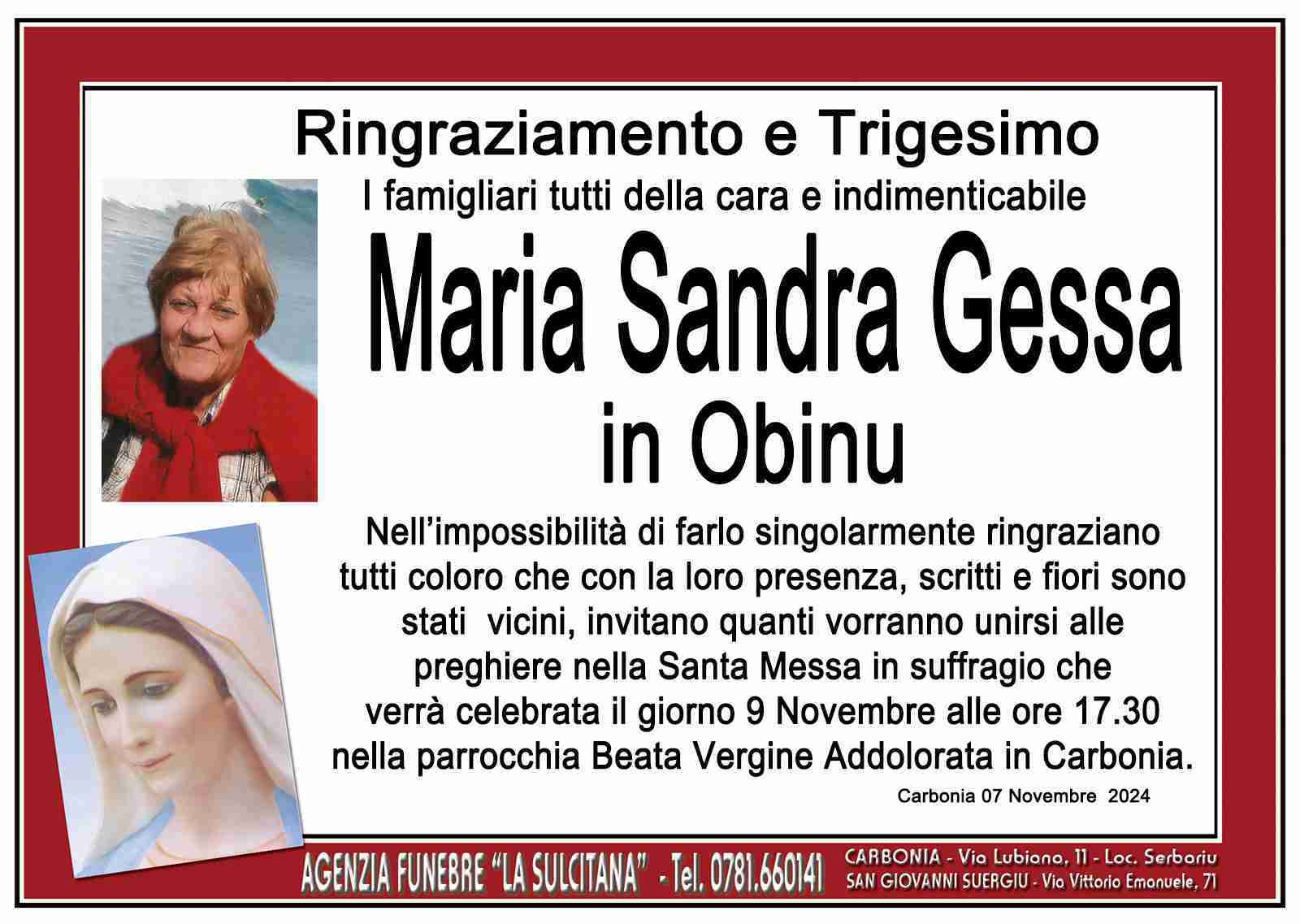 Maria Sandra Gessa