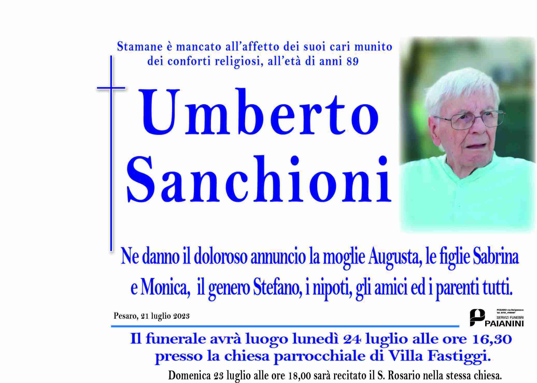 Sanchioni Umberto