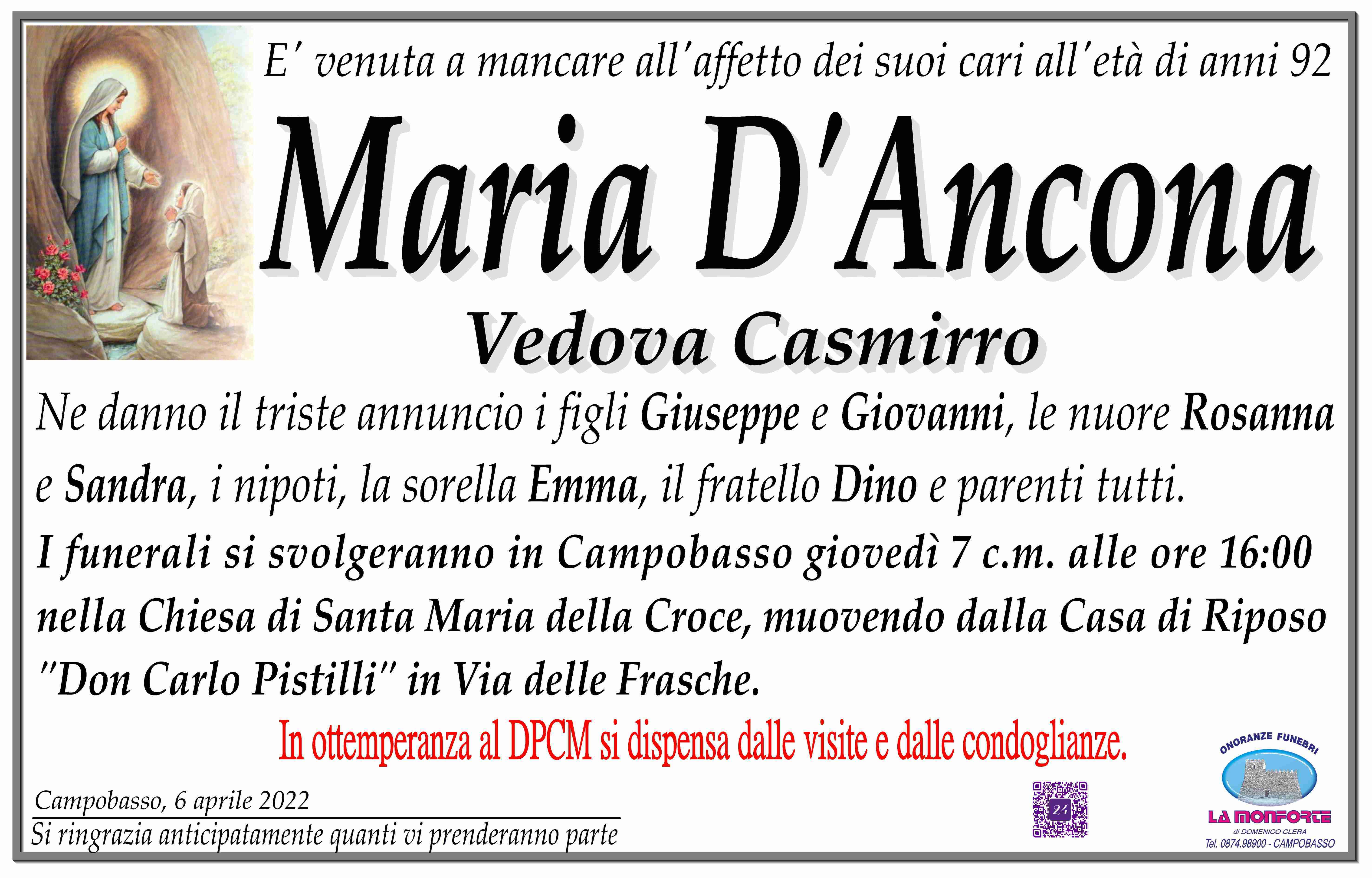 Maria D'Ancona