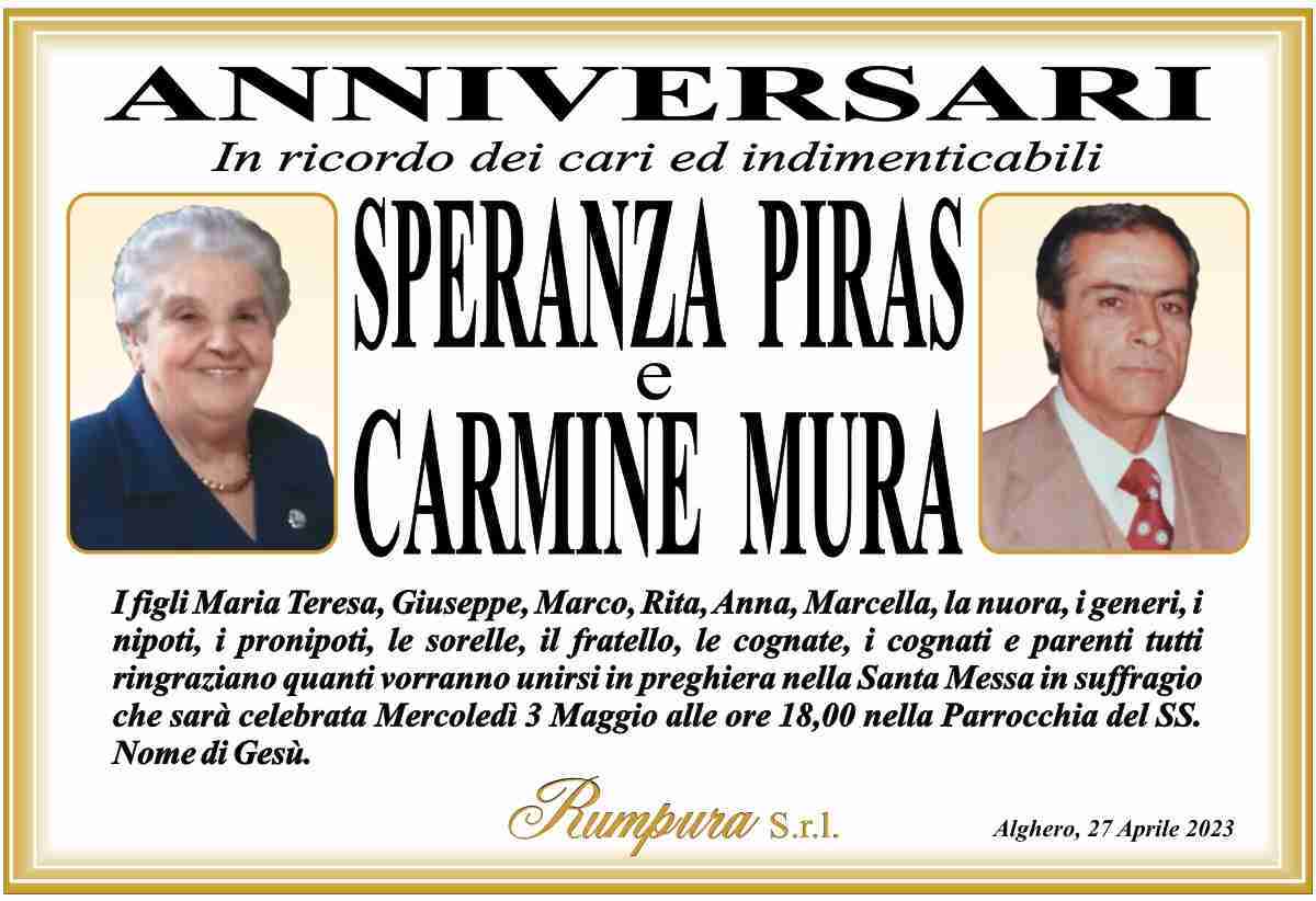 Speranza Piras e Carmine Mura